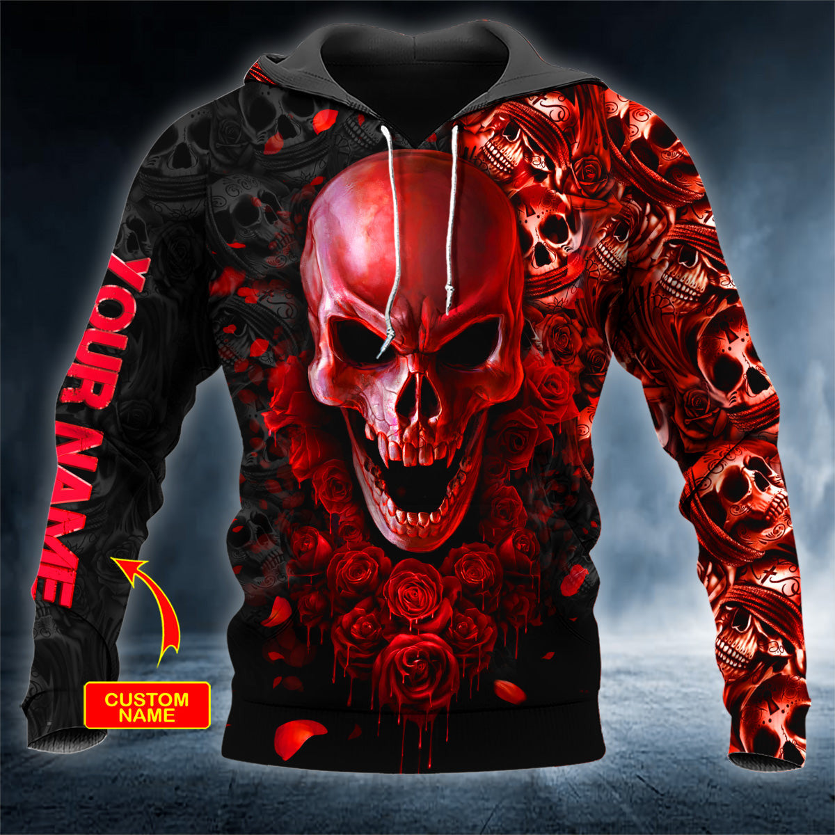 red-roses-see-hear-speak-no-evil-skull-personalized-3d-printed-hoodie-59021922