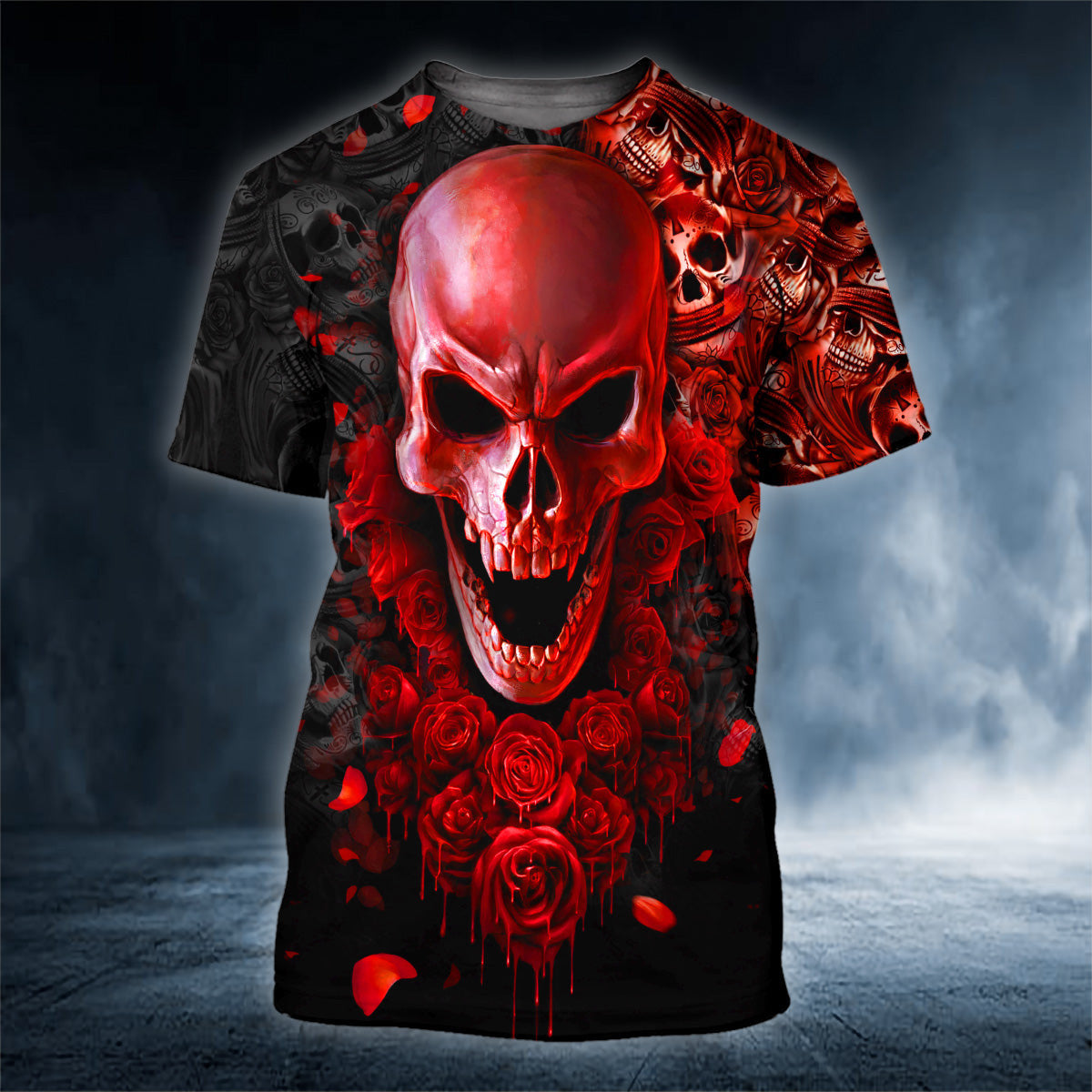 red-roses-see-hear-speak-no-evil-skull-personalized-3d-printed-hoodie-59021922