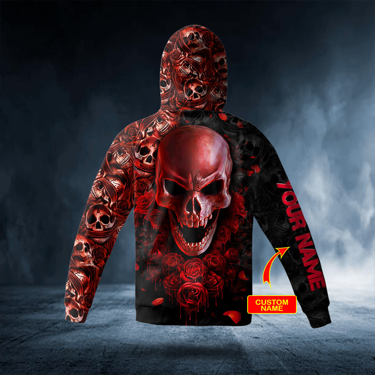 red-roses-see-hear-speak-no-evil-skull-personalized-3d-printed-hoodie-59021922