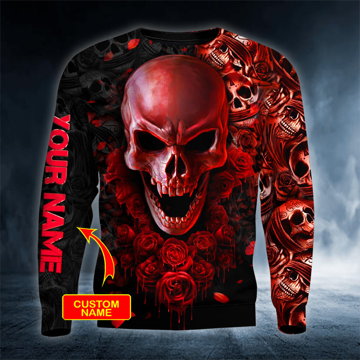 red-roses-see-hear-speak-no-evil-skull-personalized-3d-printed-hoodie-59021922