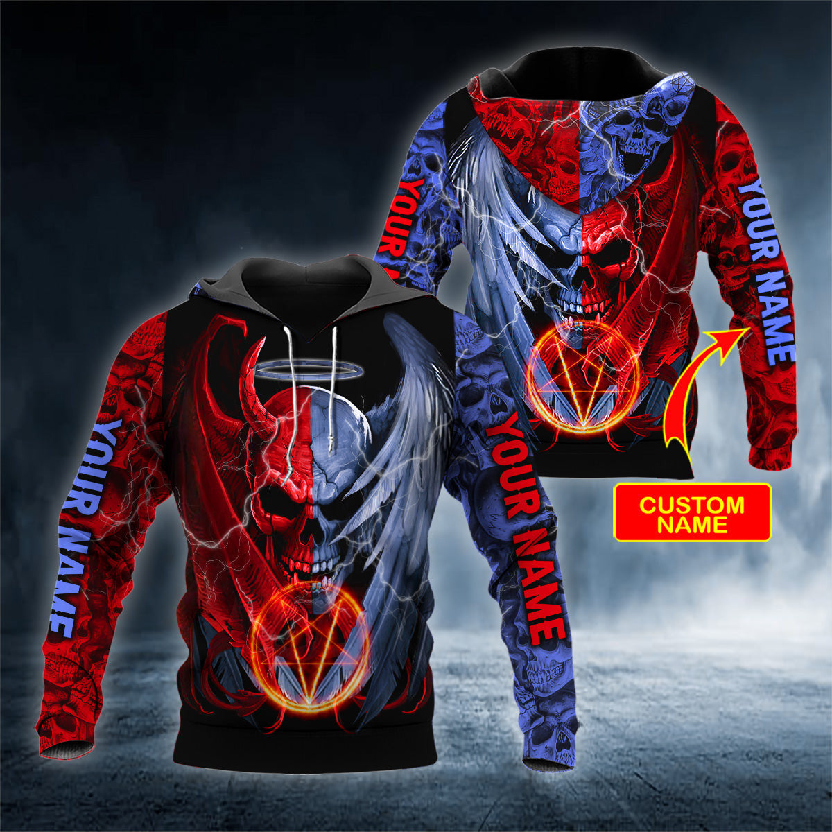 red-blue-angel-devil-heaven-hell-skull-personalized-3d-printed-hoodie-58282517