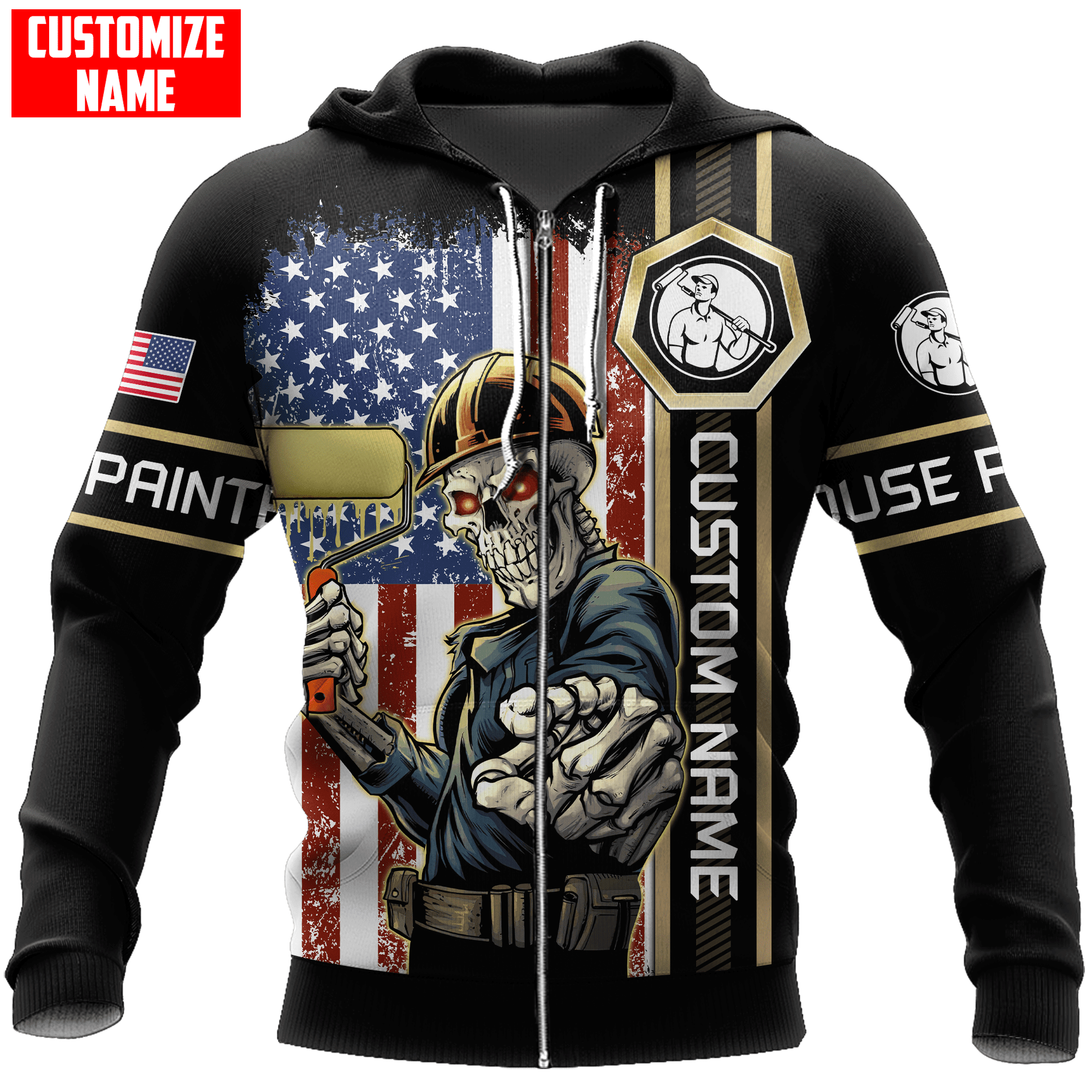 personalized-name-american-painter-all-over-hoodie-3d-skull-86883986