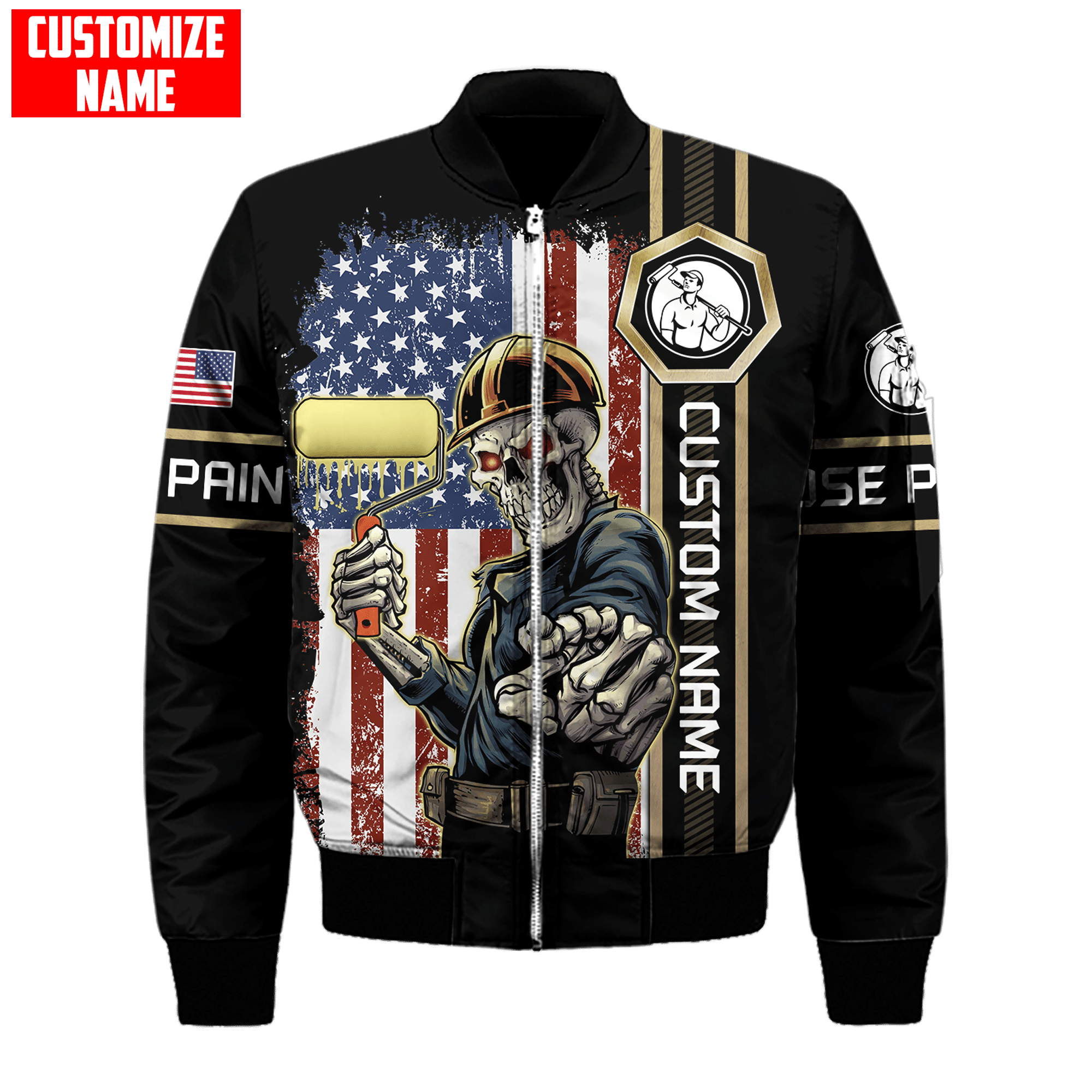 personalized-name-american-painter-all-over-hoodie-3d-skull-86883986