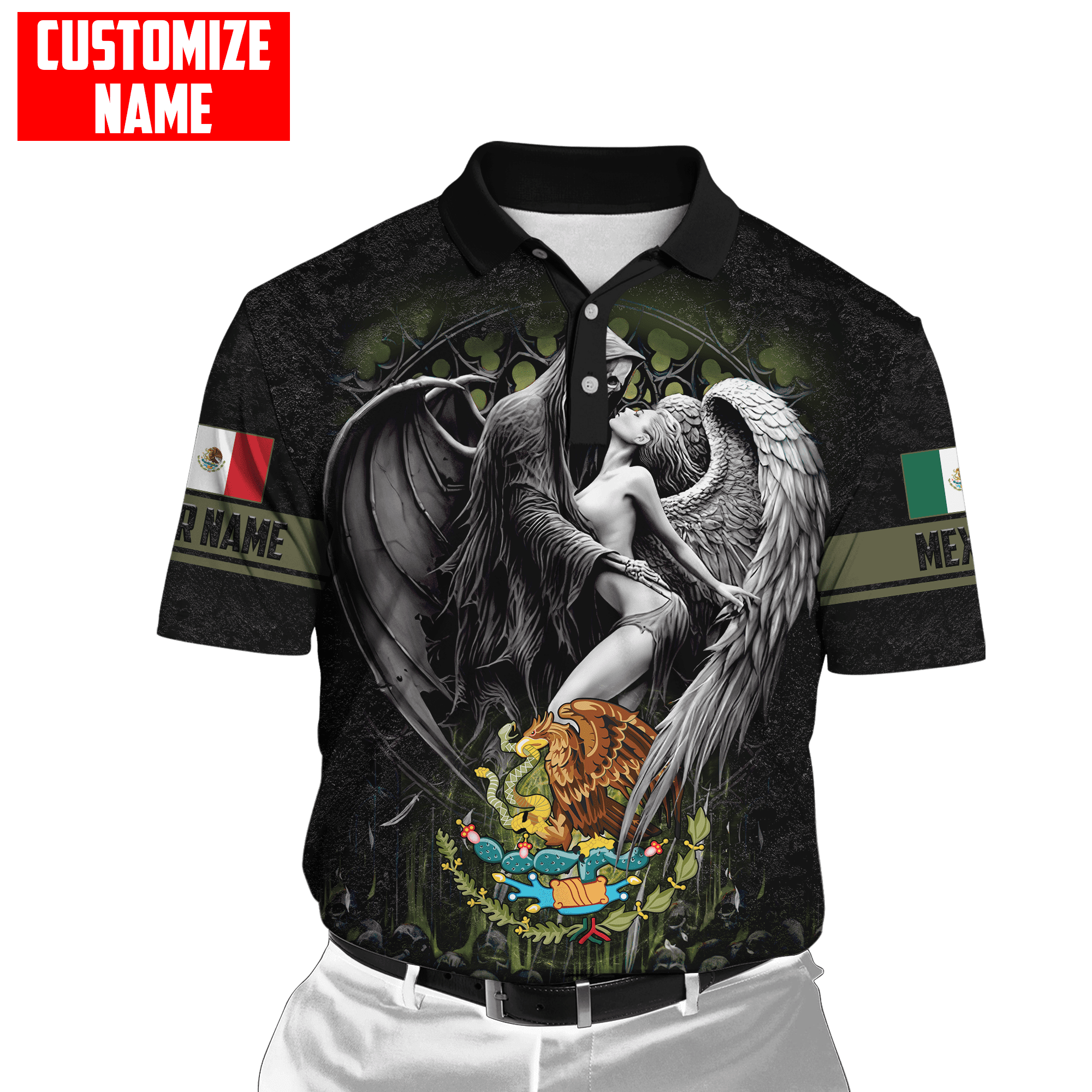 personalized-mexican-skull-demon-and-angel-3d-all-over-printed-shirts-69559554