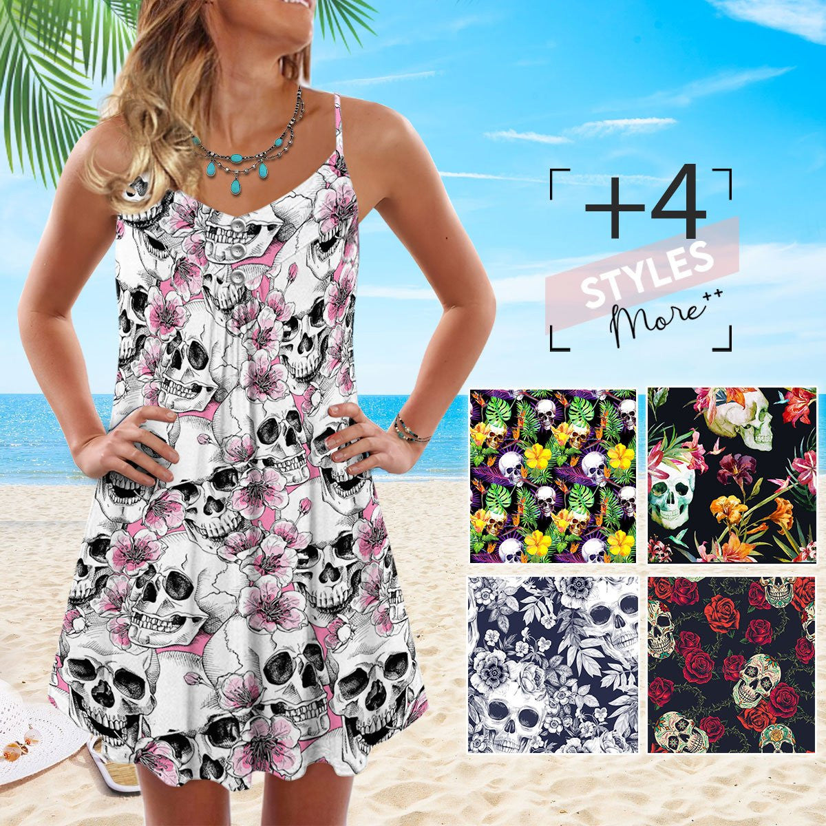 tropical-skull-pattern-sleeveless-spaghetti-strap-summer-dress-printed-3d-best-mothers-day-gifts-ideas-for-mom