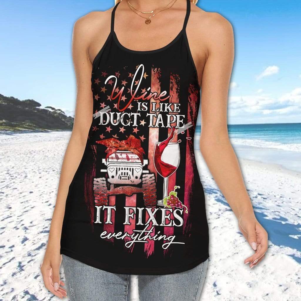 jeep-and-wine-fix-everything-hoodie-cross-tank-top-legging-3d