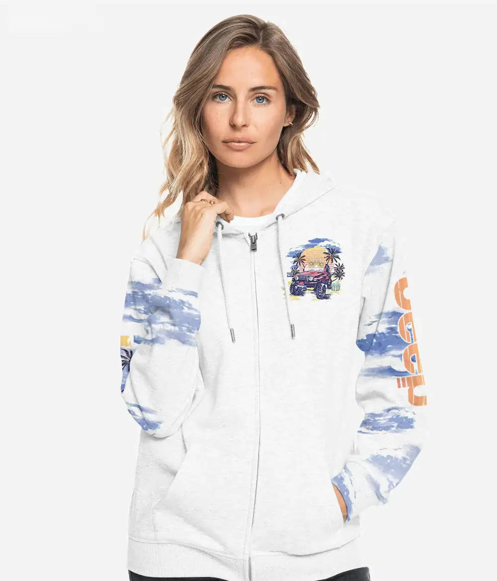 send-me-to-the-beach-jeep-painting-hoodie