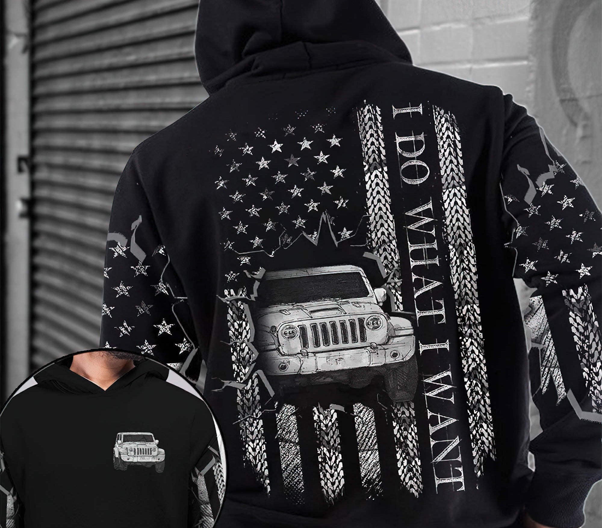 jeep-flag-i-do-what-i-want-bw-hoodie