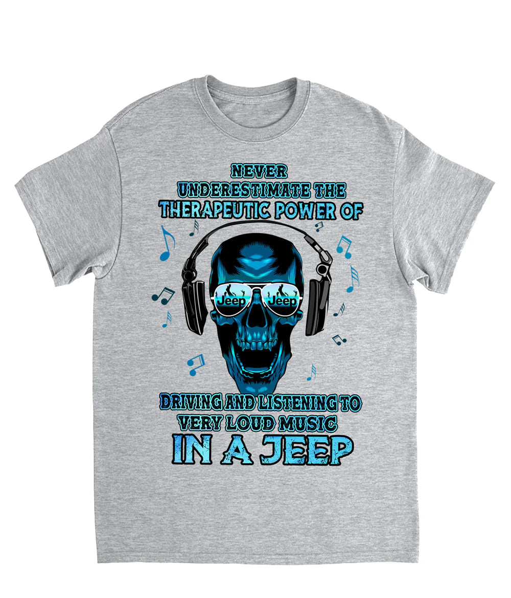 loud-music-in-a-jeep-skull-t-shirt