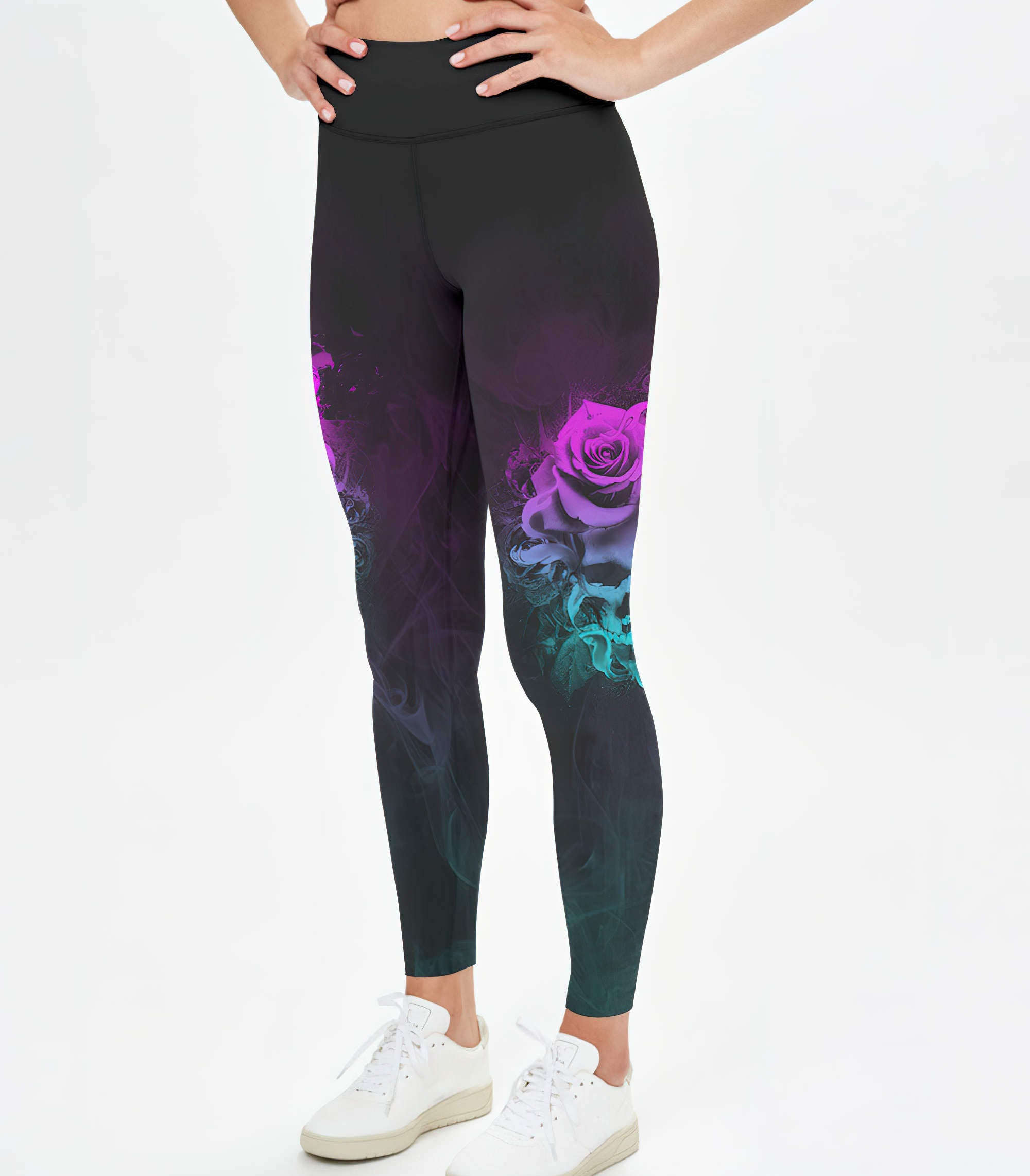 the-good-girl-in-me-got-tired-skull-rose-all-over-print-2-leggings