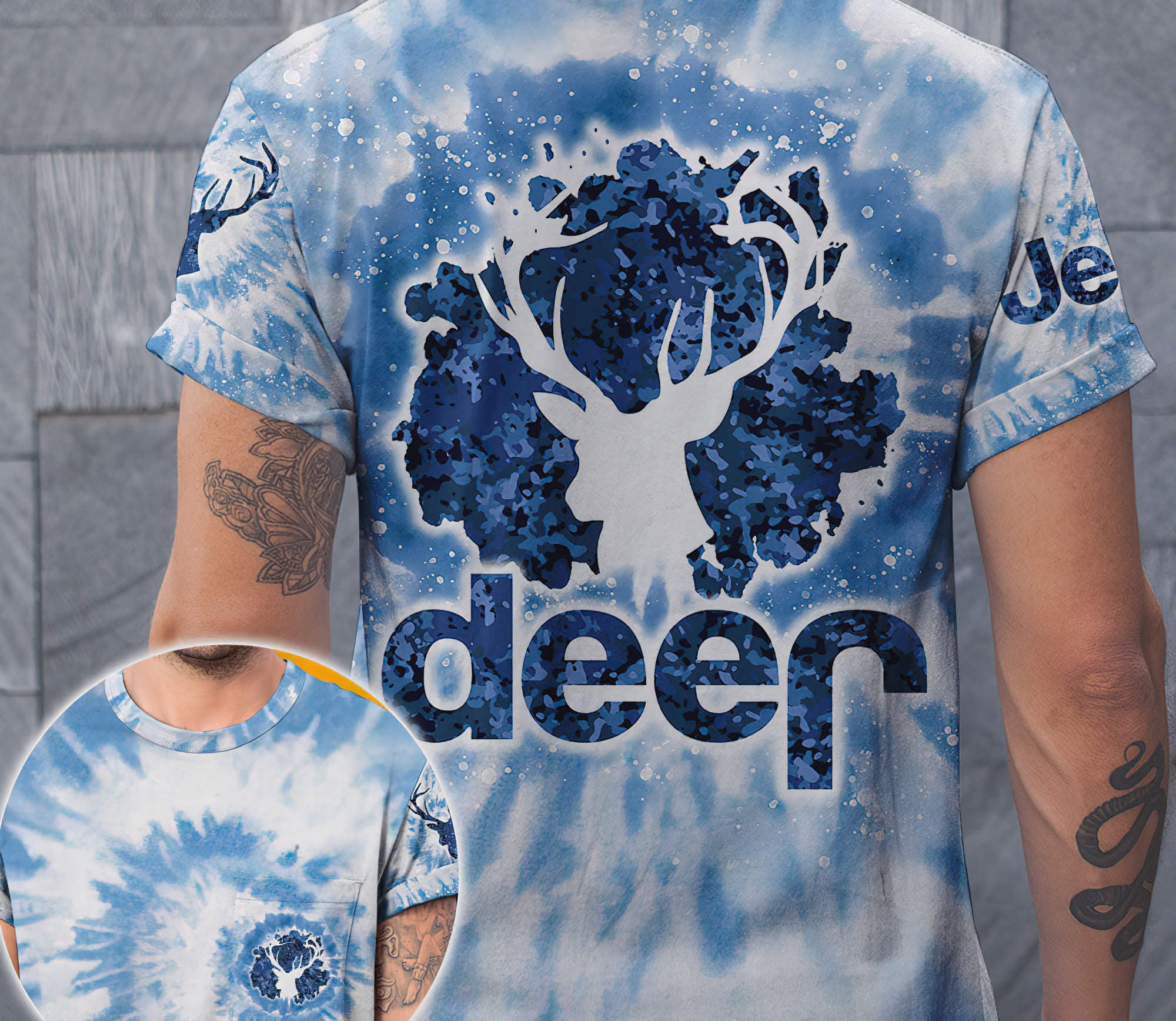 jeep-deer-tie-dye-blue-t-shirt