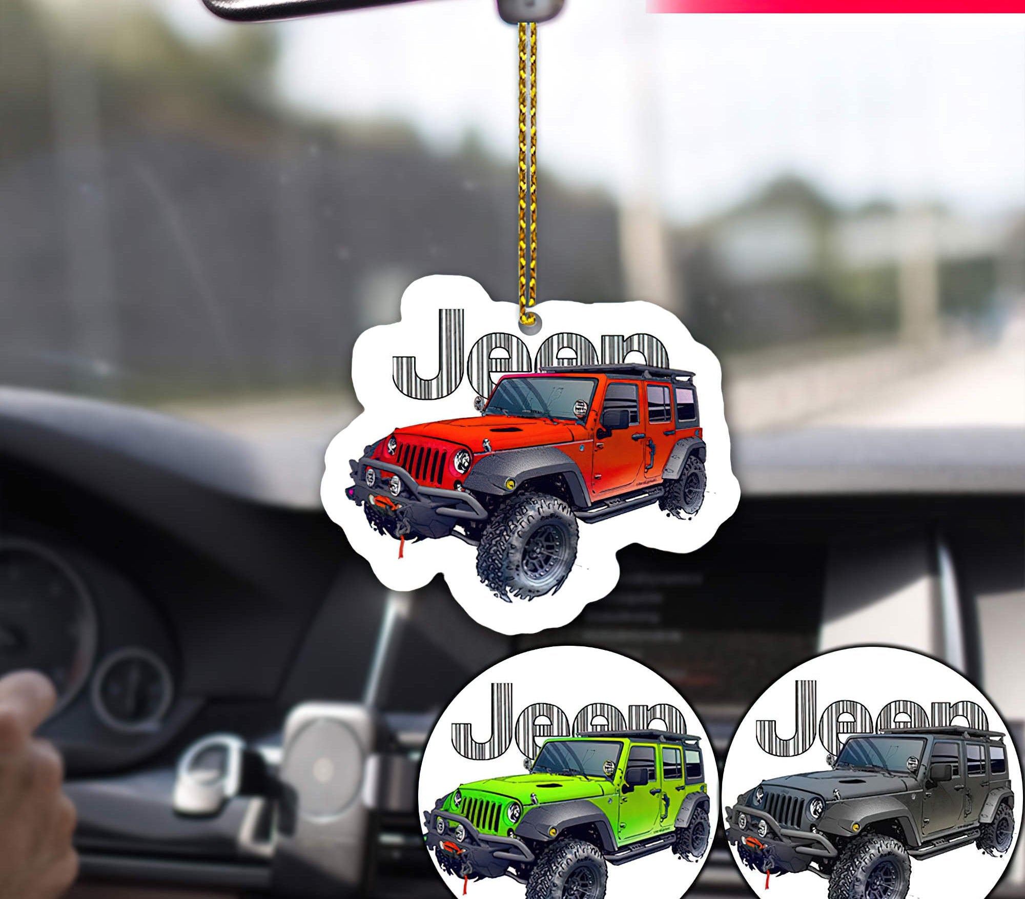 personalized-colors-jeep-christmas-ornaments