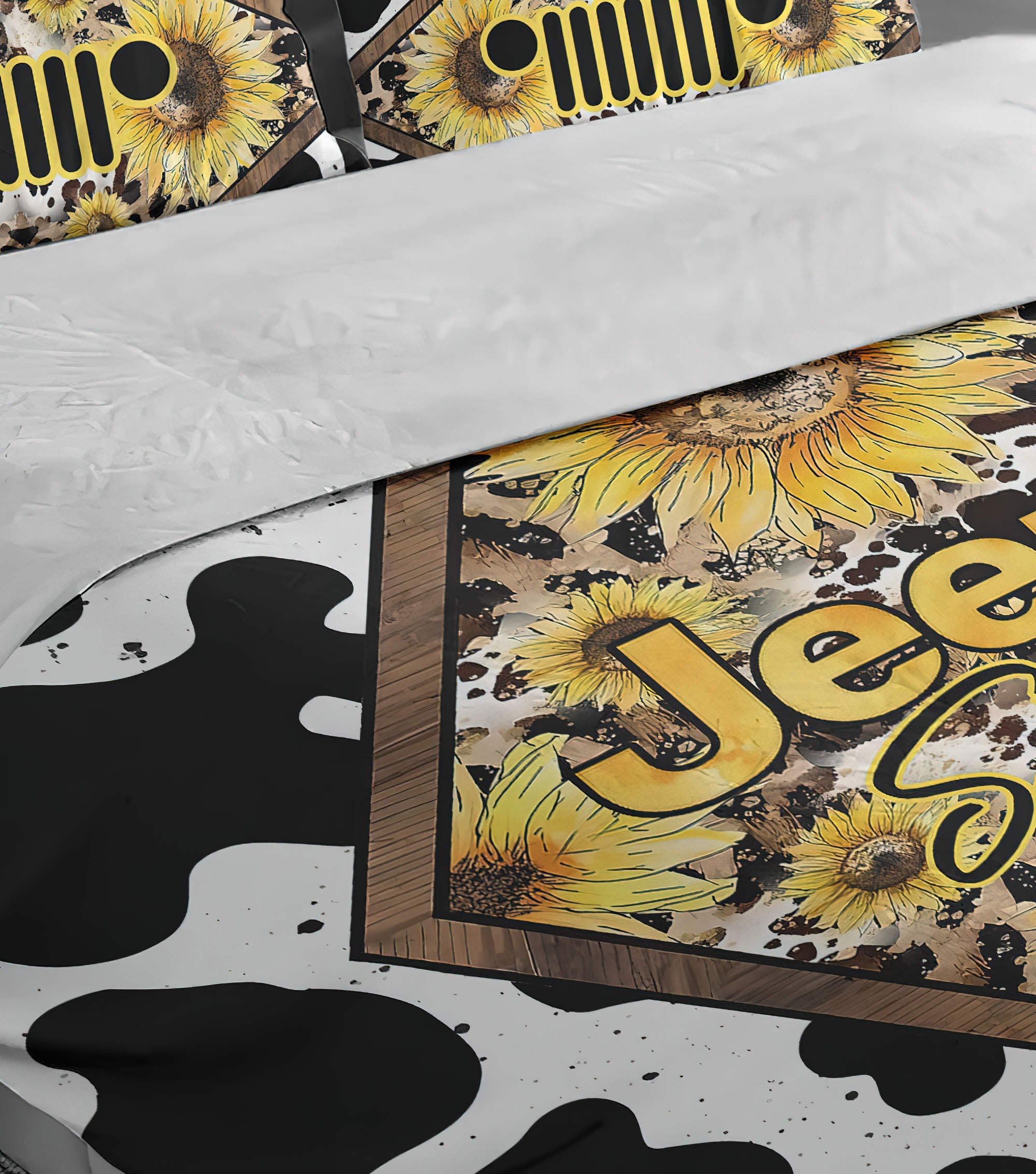 jeepsy-soul-sunflower-cowhide-bedding-set