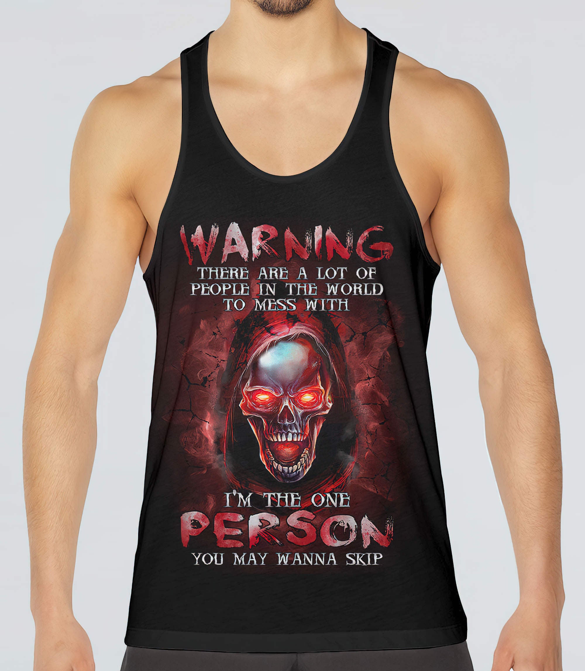 im-the-person-you-may-wanna-skip-skull-all-over-print-tank-top