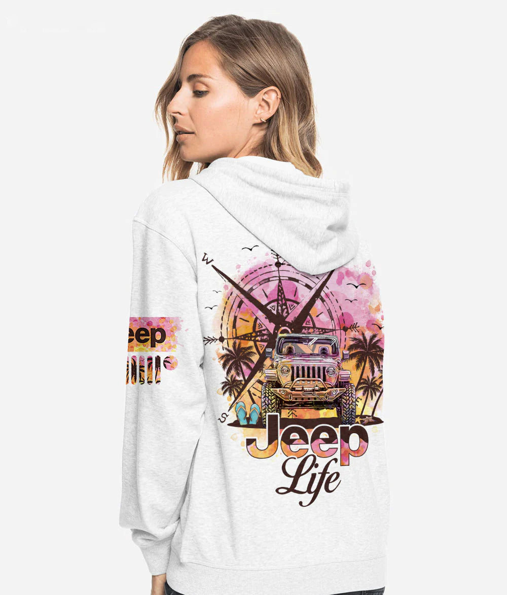 jeep-life-compass-beach-painting-hoodie