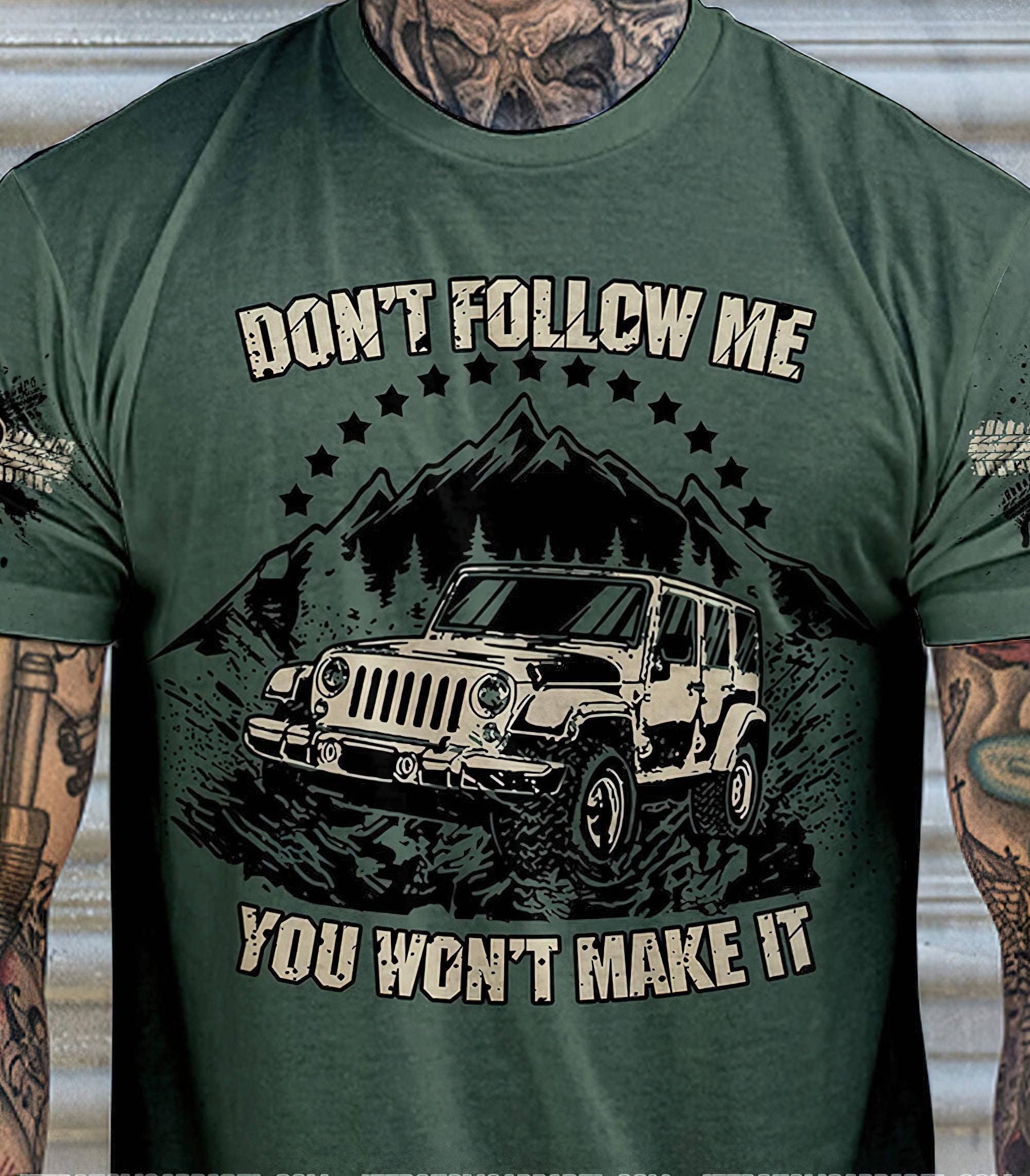 dont-follow-me-jeep-t-shirt