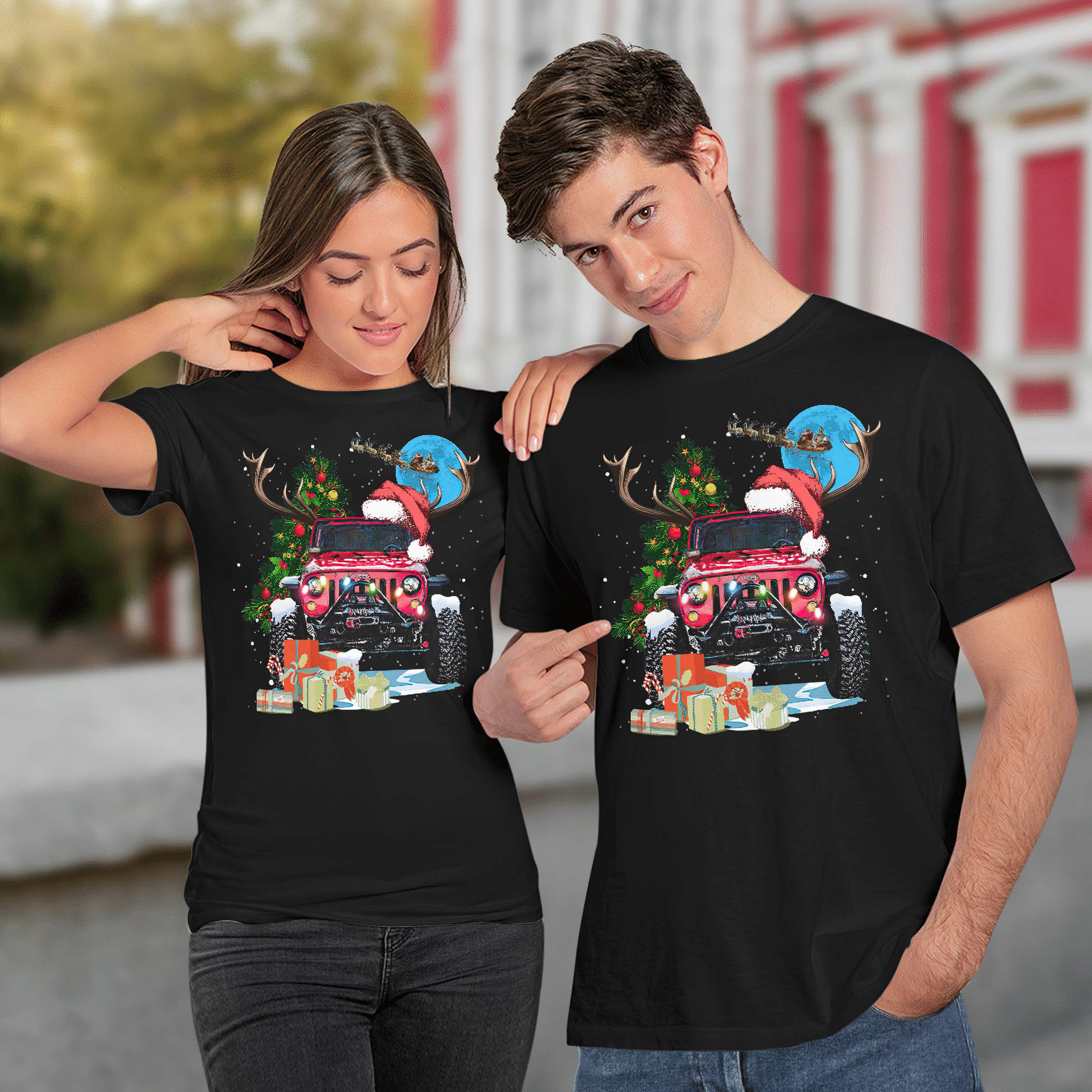 moon-christmas-jeep-christmas-t-shirt