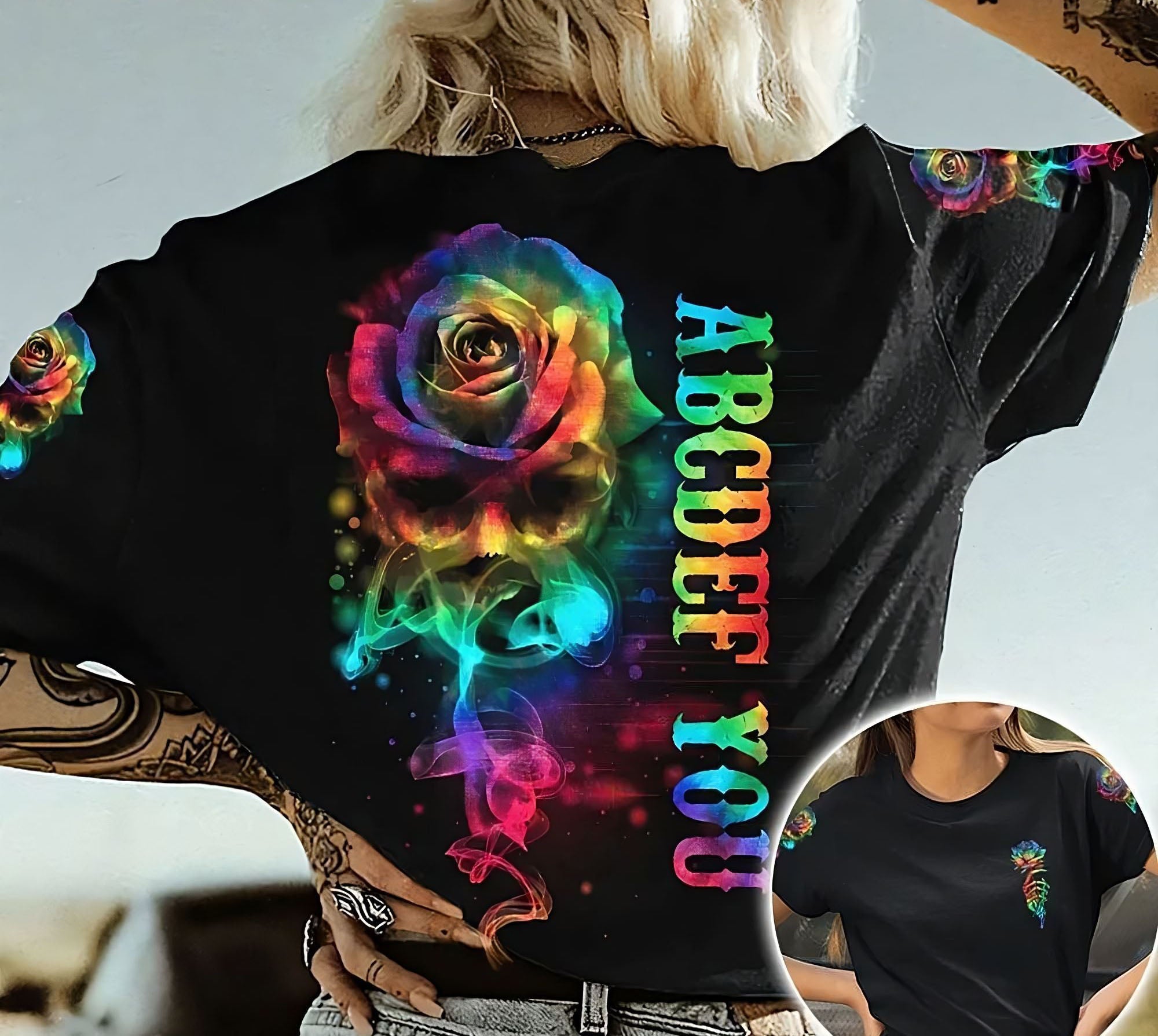 abcdefu-rose-smoke-all-over-print-t-shirt