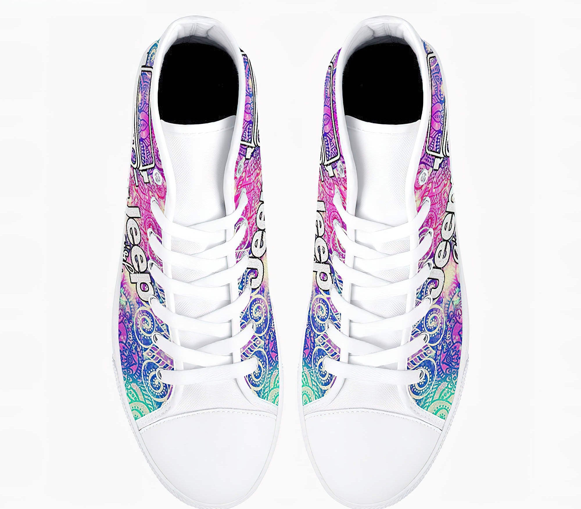 mandala-galaxy-jeep-girl-high-top-shoes