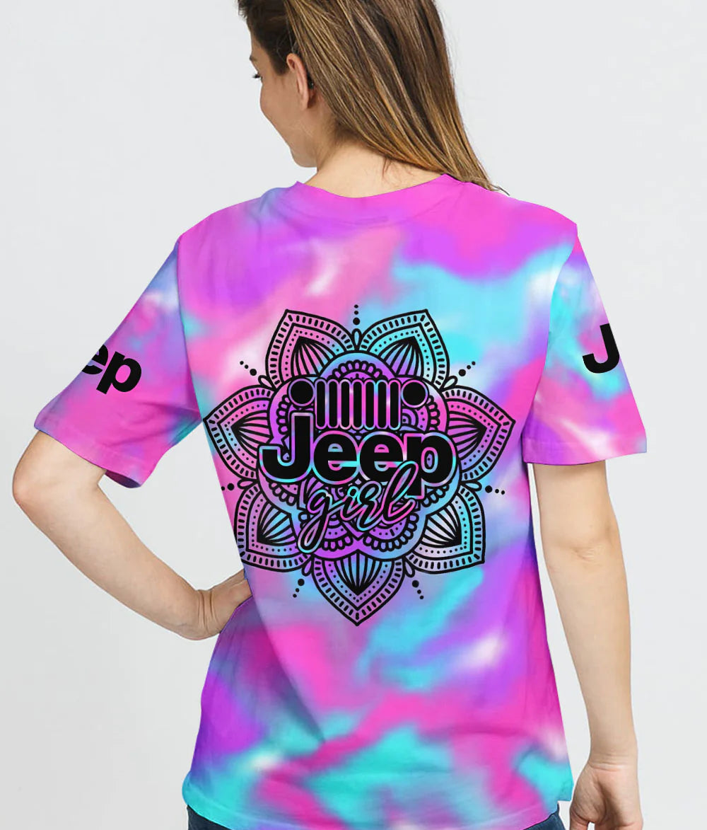 jeep-girl-mandala-pastel-t-shirt