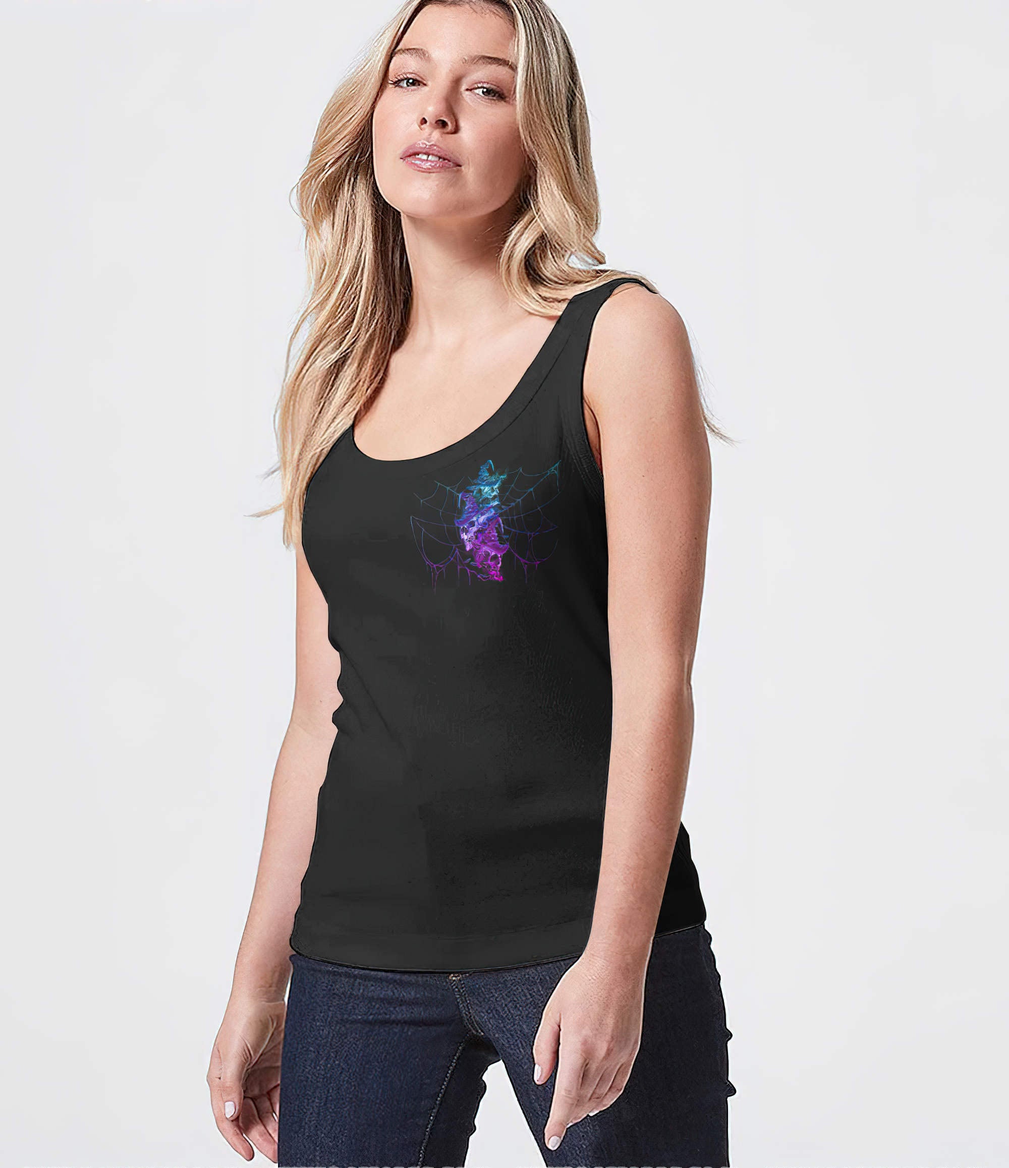 the-good-girl-in-me-got-tired-skull-witch-halloween-all-over-print-tank-top