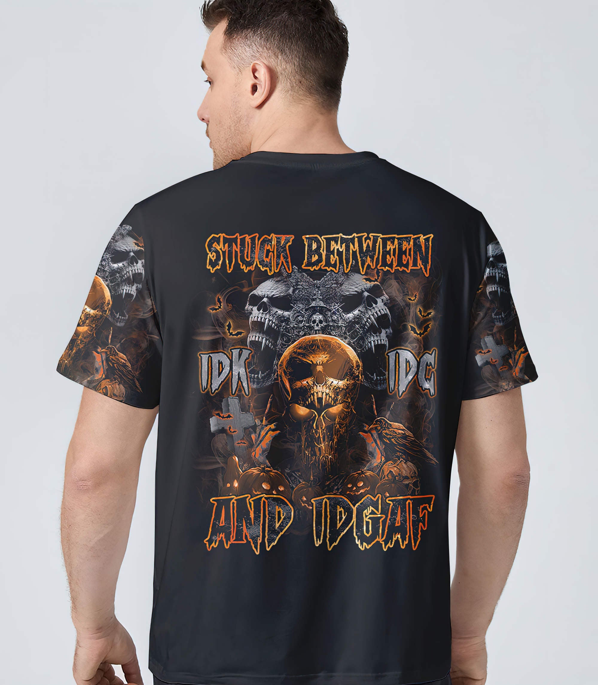 stuck-between-evil-skull-halloween-all-over-print-t-shirt