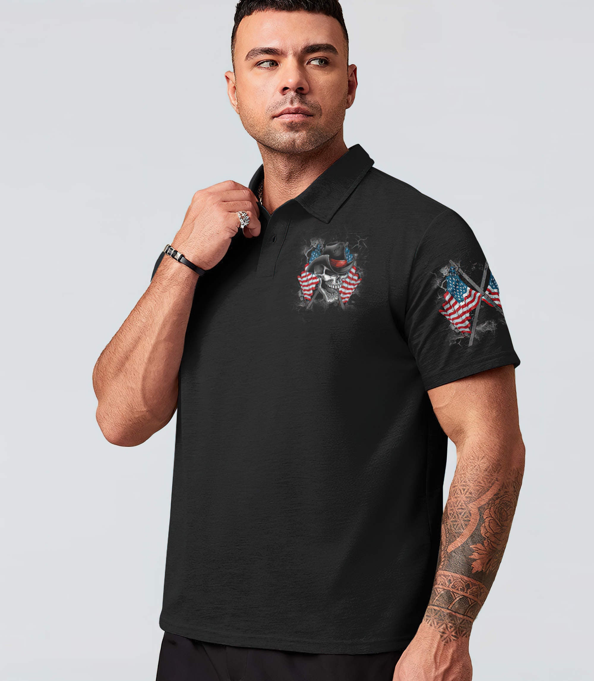 america-live-it-love-it-skull-with-flag-all-over-print-polo-shirt