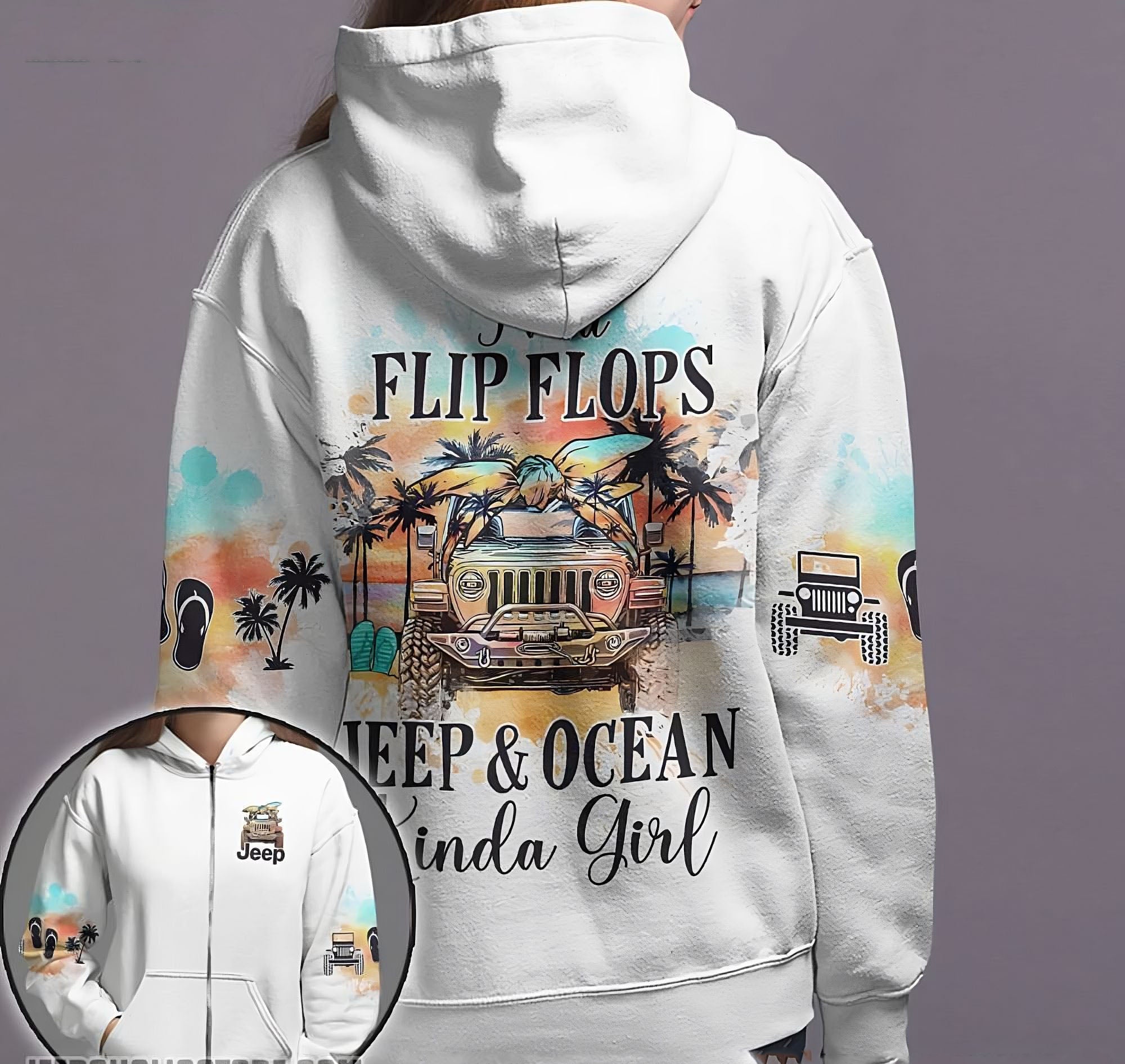 im-a-flip-flops-jeep-ocean-painting-messy-bun-all-over-print-hoodie