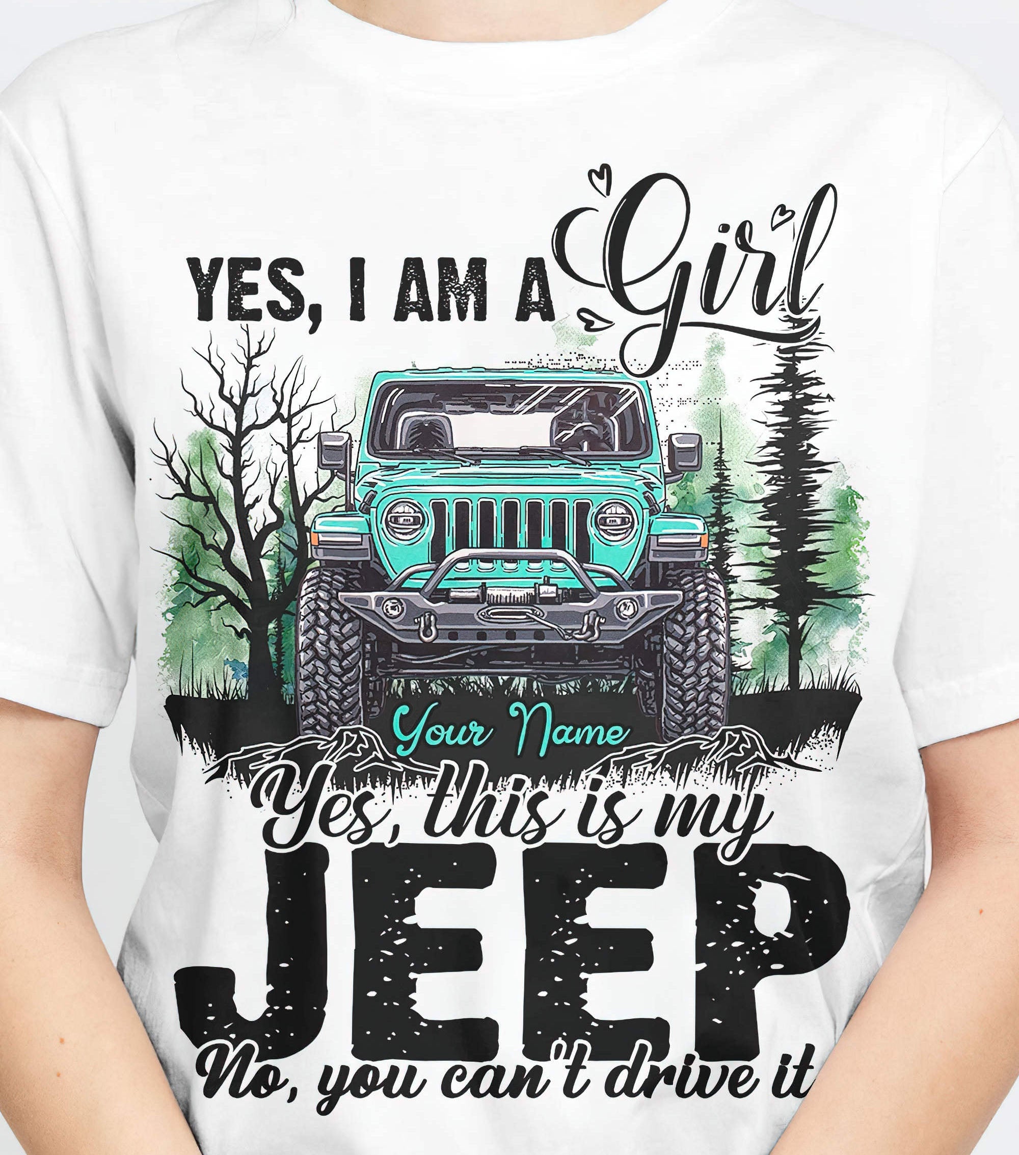 personalized-yes-i-am-a-girl-this-is-my-jeep-t-shirt