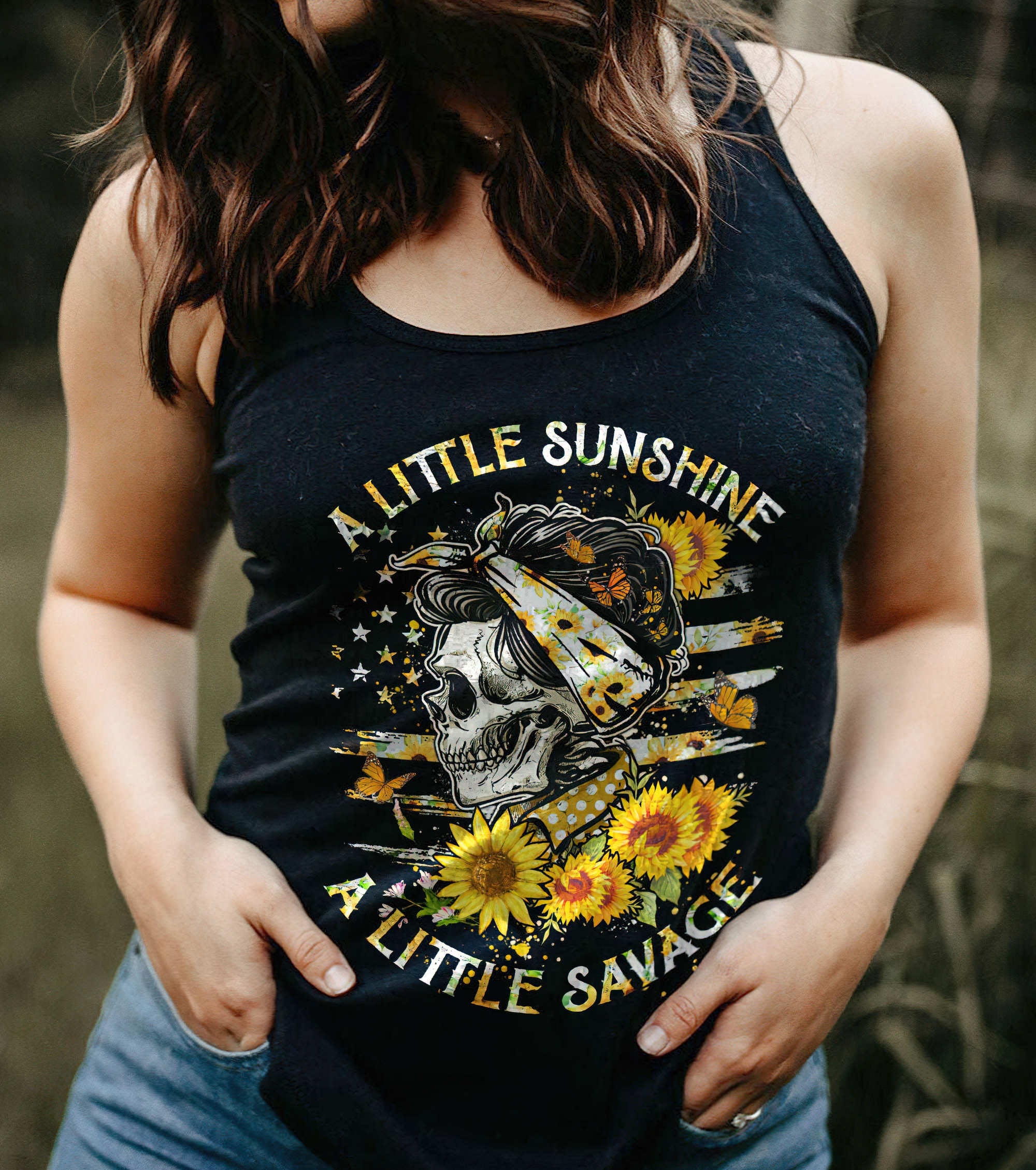 a-little-sunshine-a-little-savage-skull-sunflower-all-over-print-tank-top