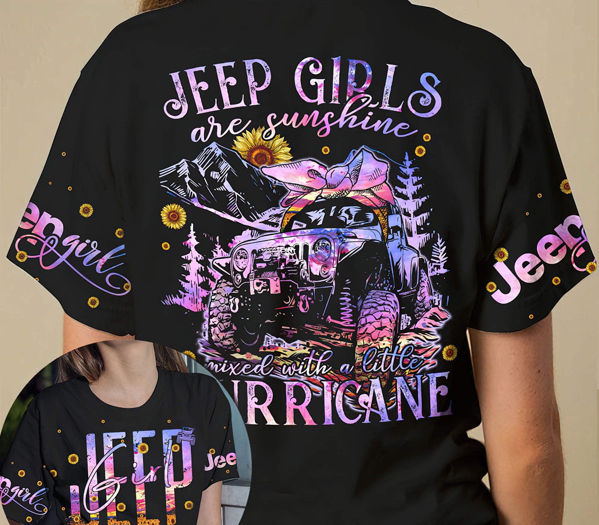 jeep-girls-are-sunshine-purple-t-shirt