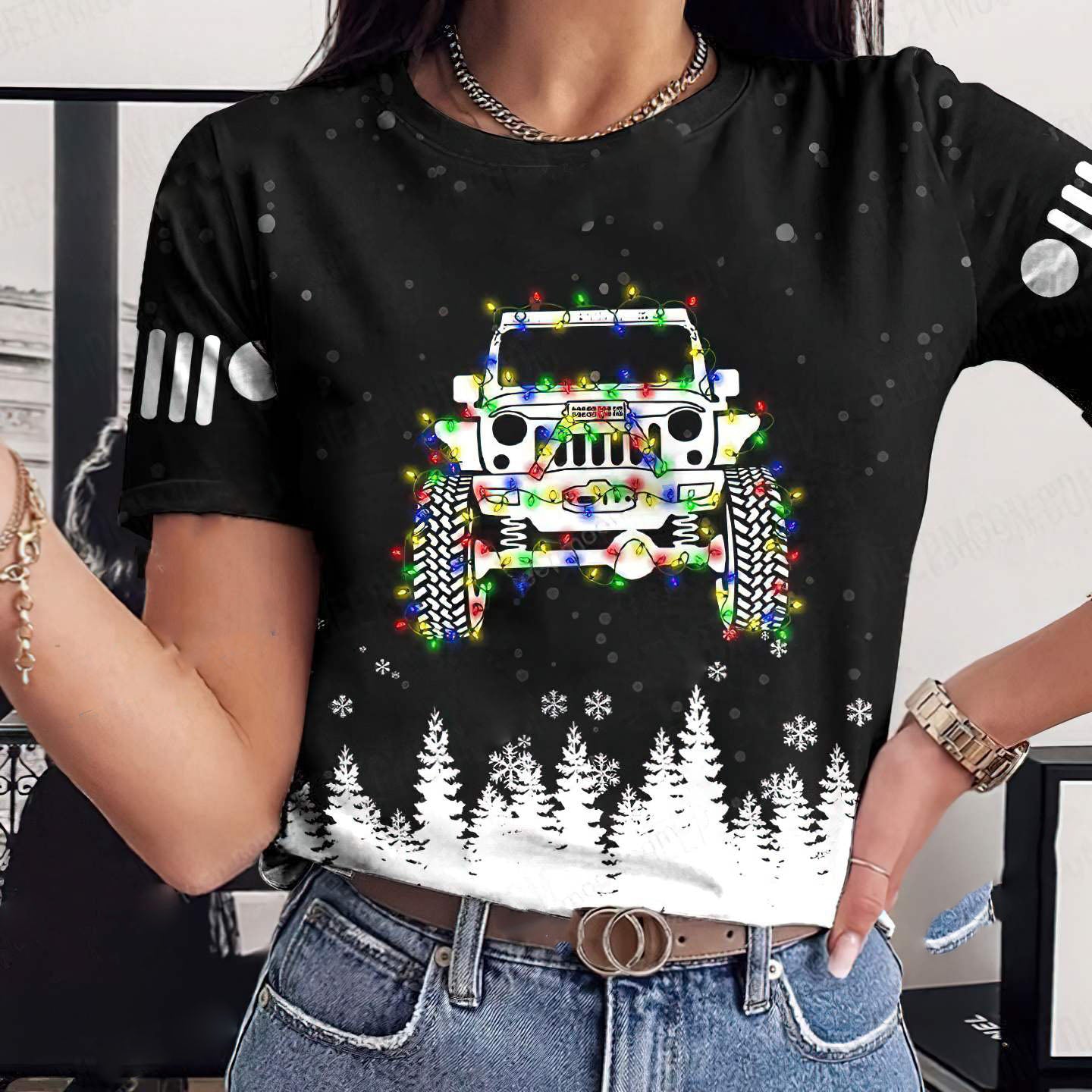 xm-light-jeep-christmas-t-shirt