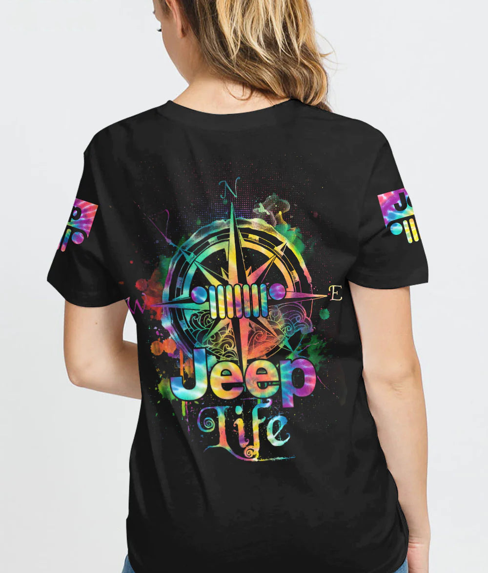 jeep-life-compass-beach-tie-dye-t-shirt