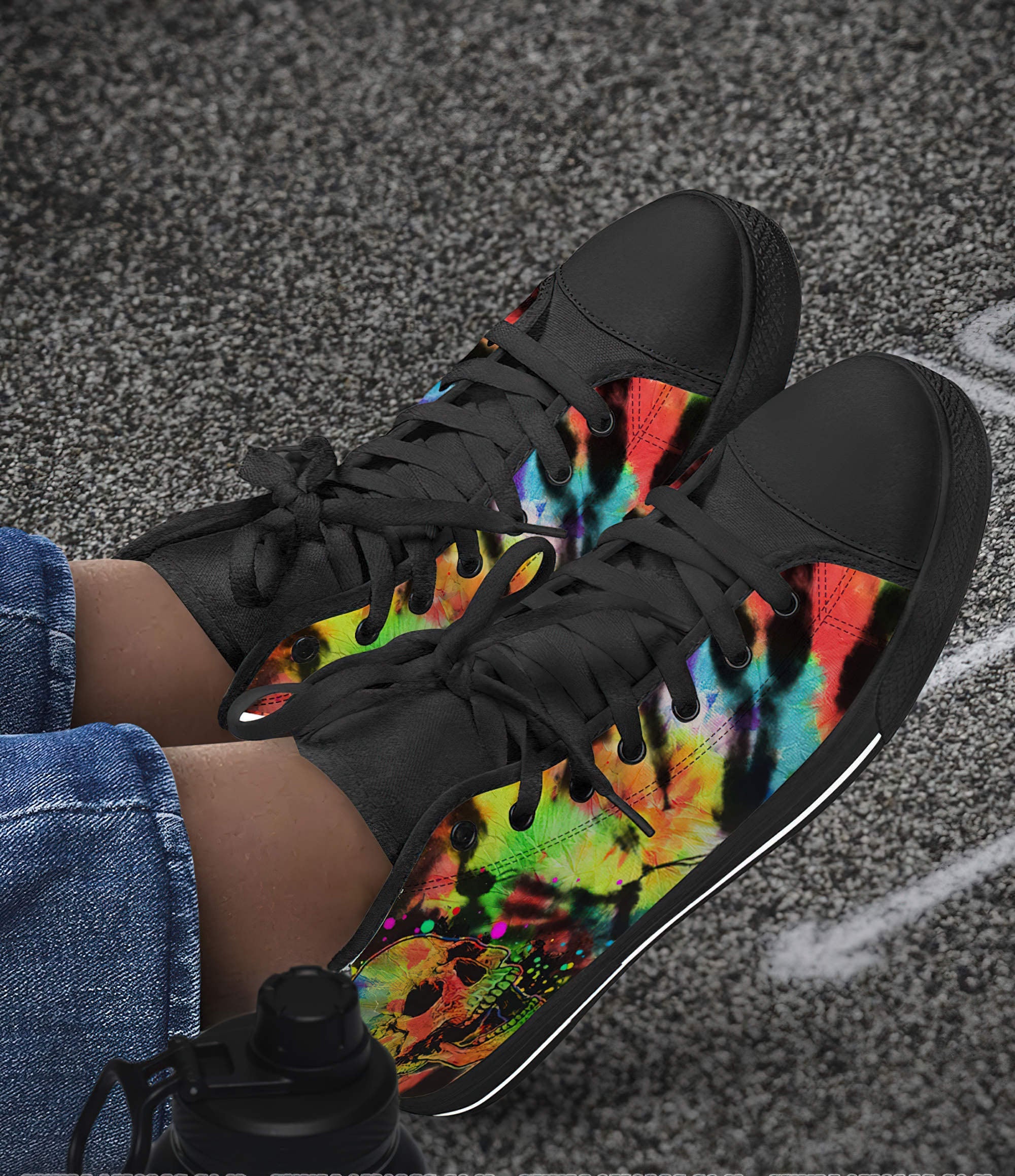 skull-tie-dye-high-top-canvas-shoes-high-top-shoes