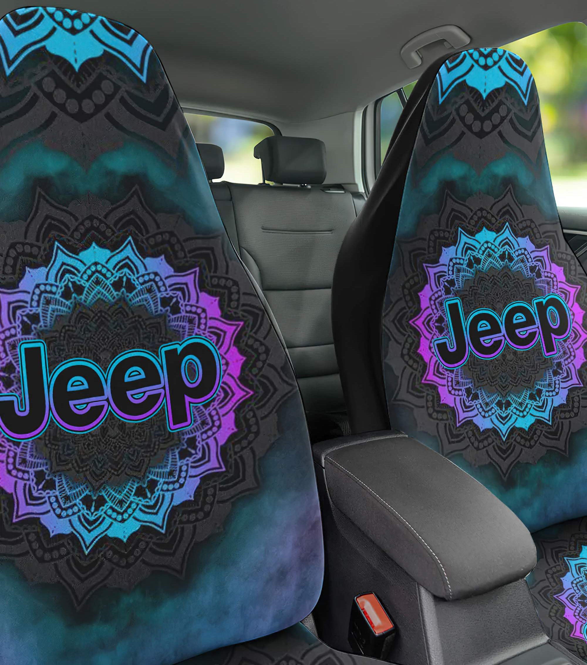 abstract-jeep-girl-car-seat-cover