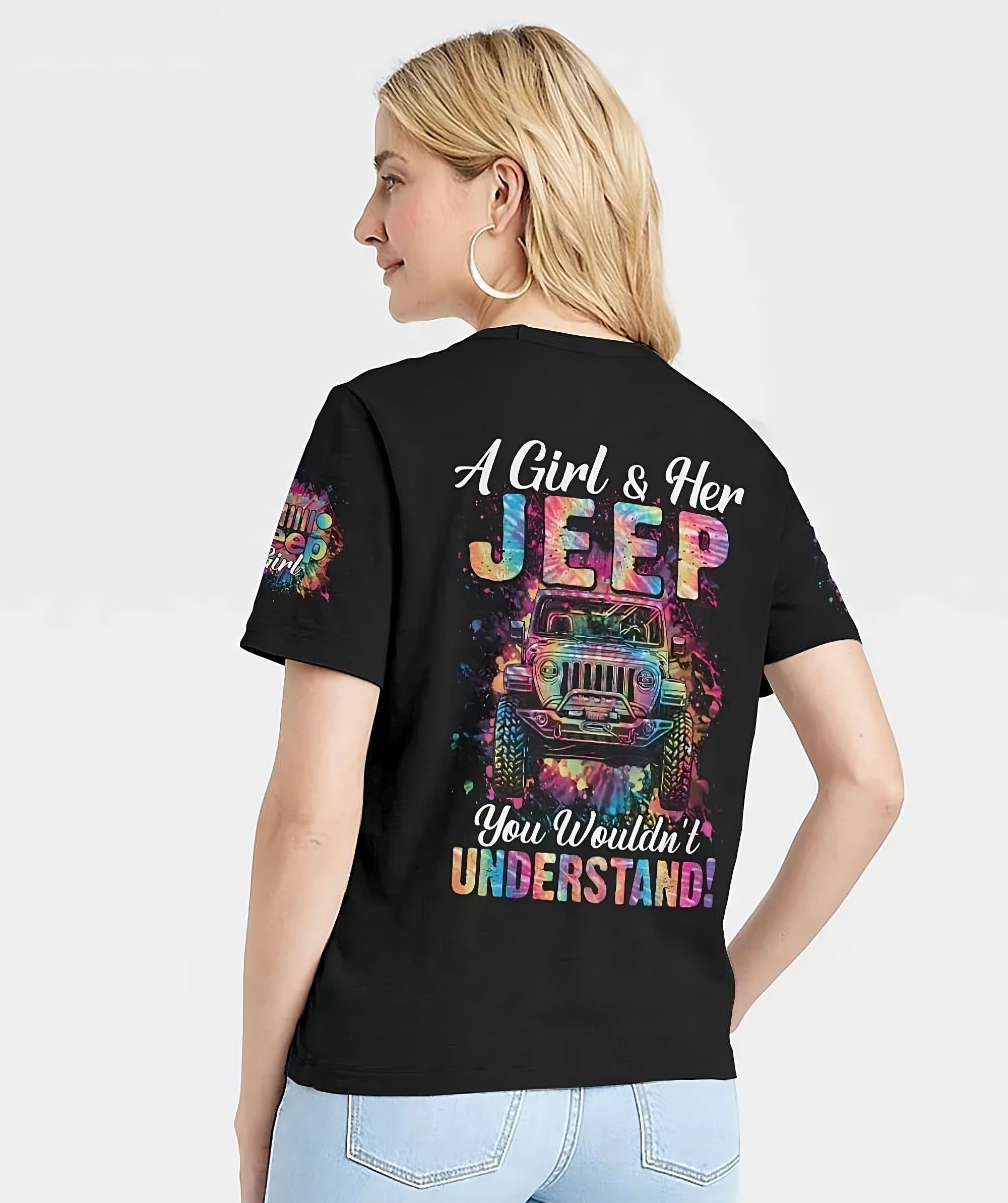 a-girl-and-her-jeep-you-wouldnt-understand-all-over-print-women-v-neck-t-shirt