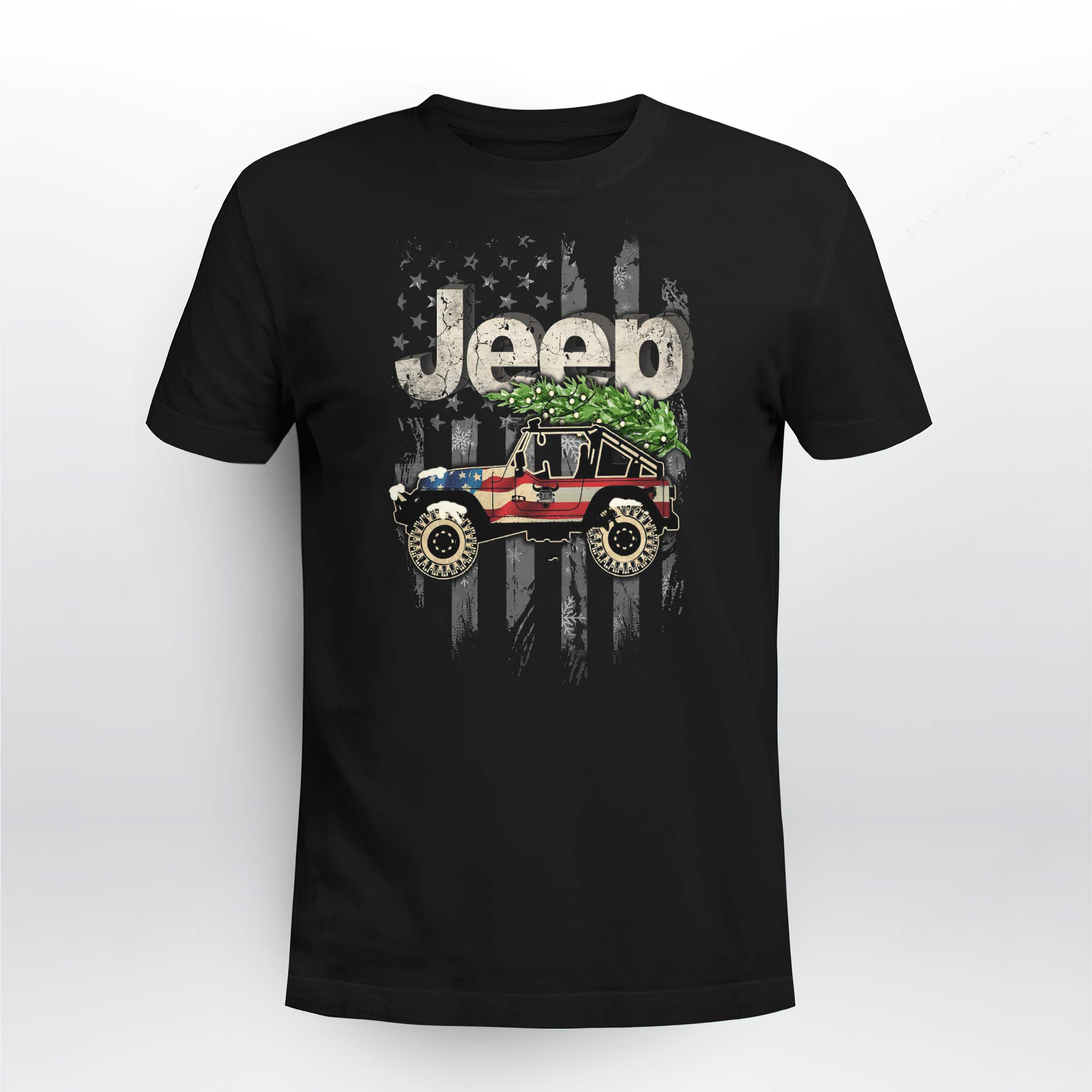 xm-flag-jeep-christmas-t-shirt