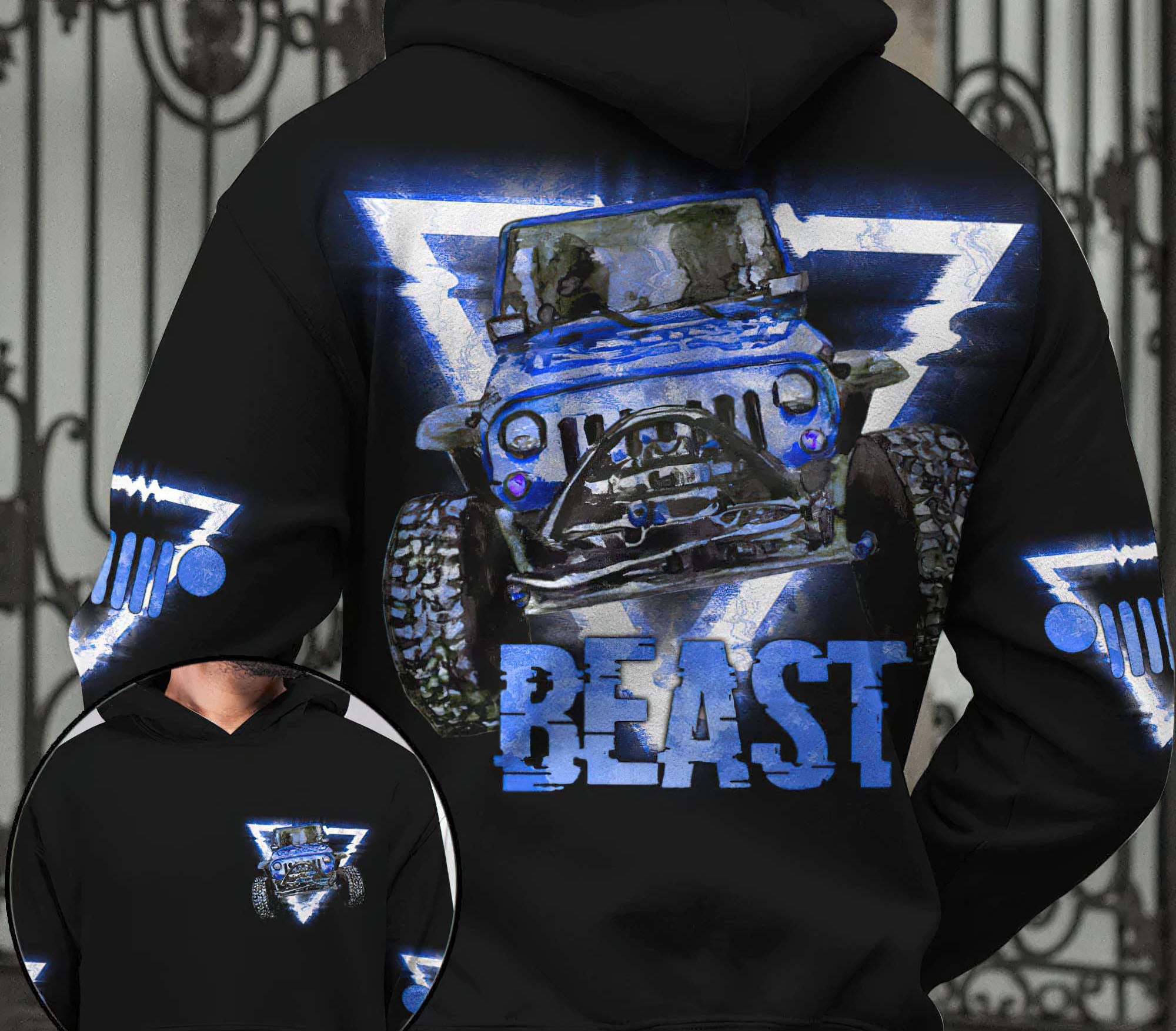 jeep-beast-beauty-triangle-couple-all-over-print-hoodie