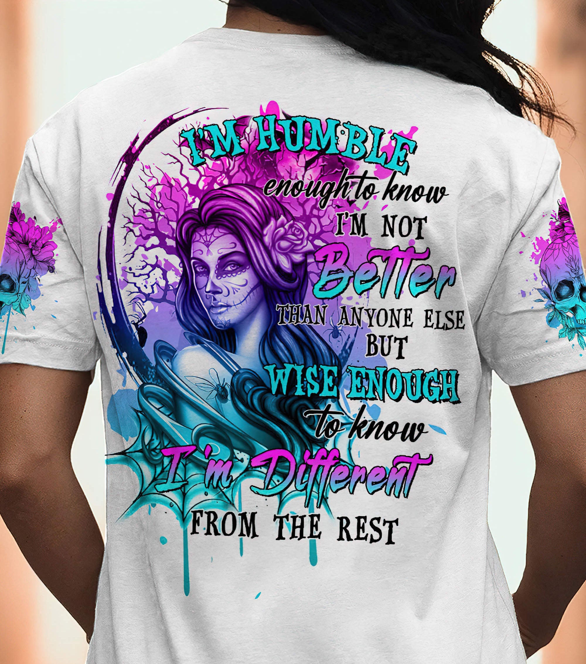 im-humble-enough-to-know-skull-girl-all-over-print-t-shirt