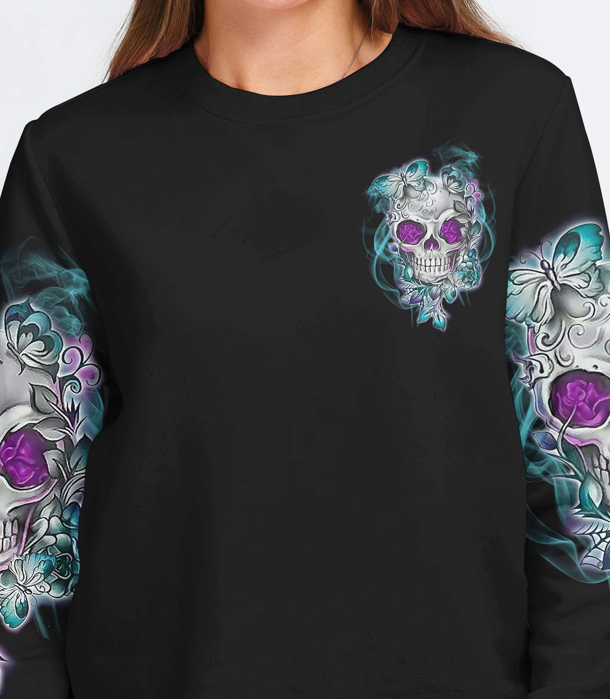 if-i-was-really-a-b-skull-rose-all-over-print-sweatshirt