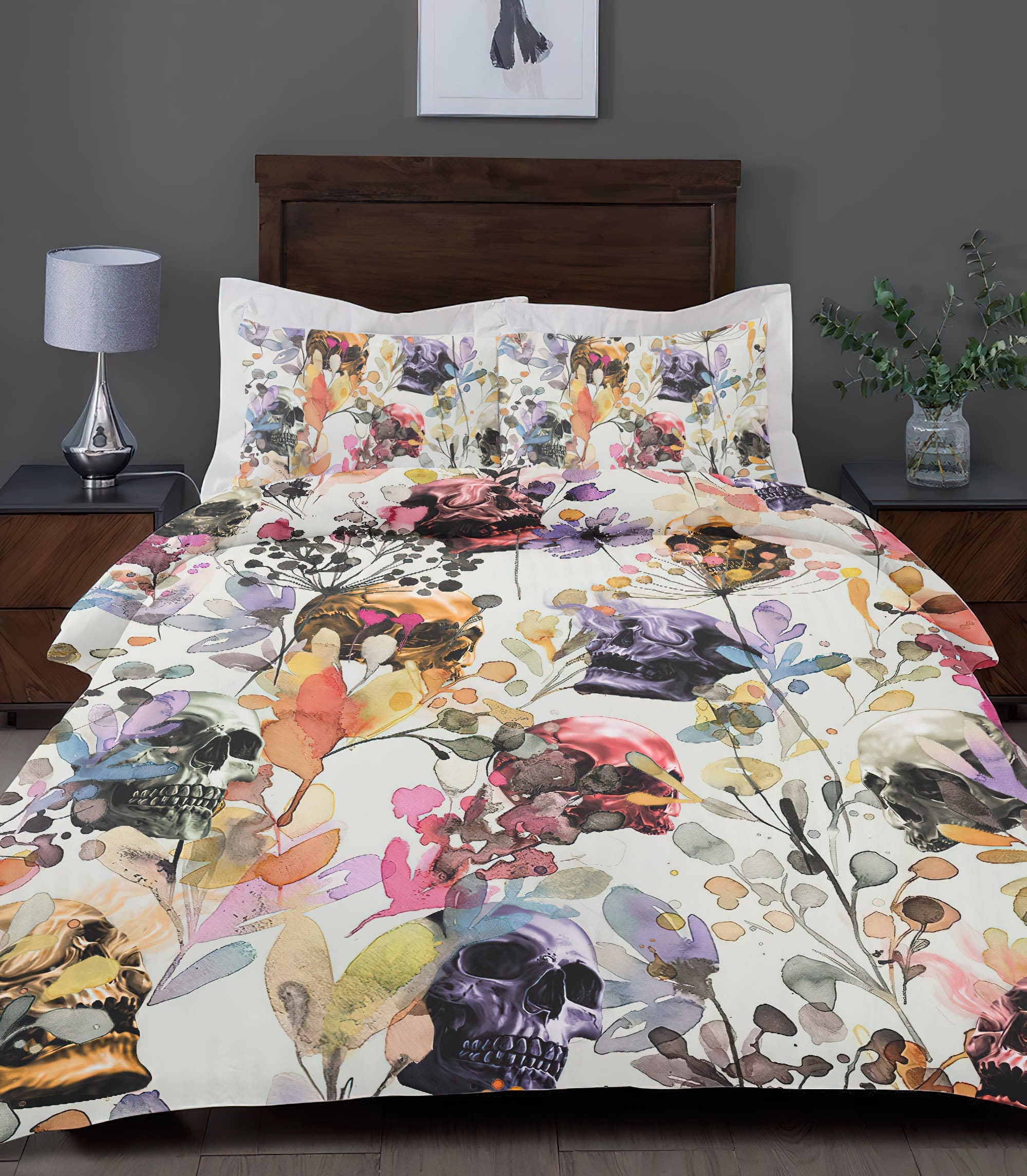 wild-grasses-colorful-skull-bedding-set-bedding-set