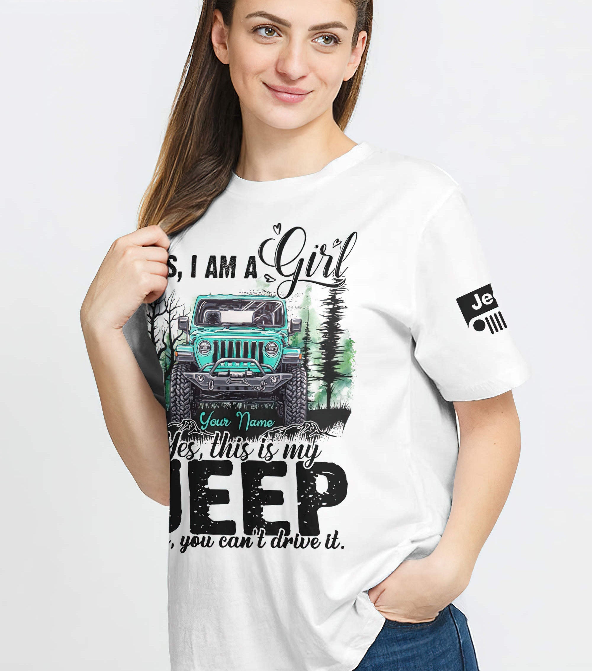 personalized-yes-i-am-a-girl-this-is-my-jeep-t-shirt