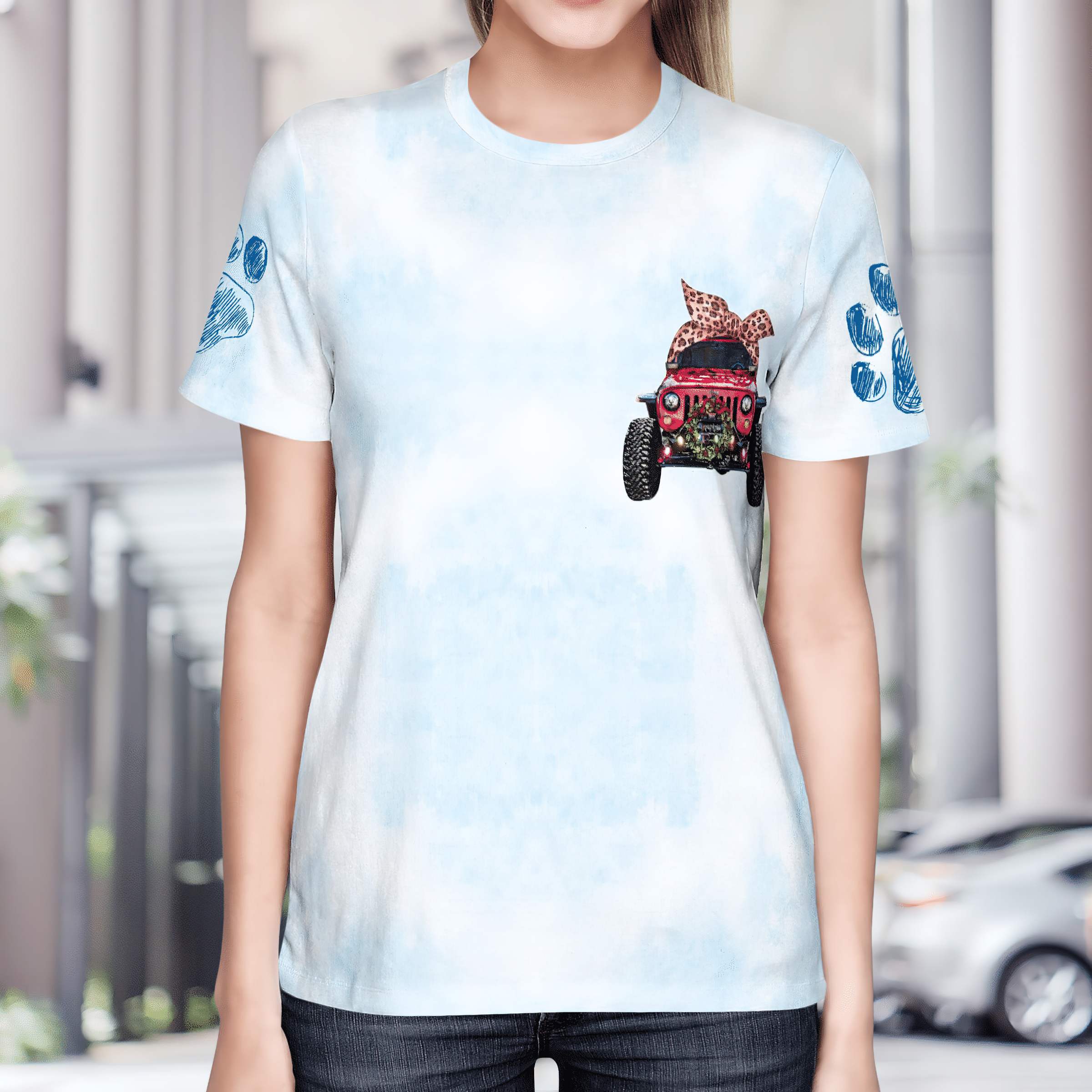 herdog-jeep-christmas-t-shirt