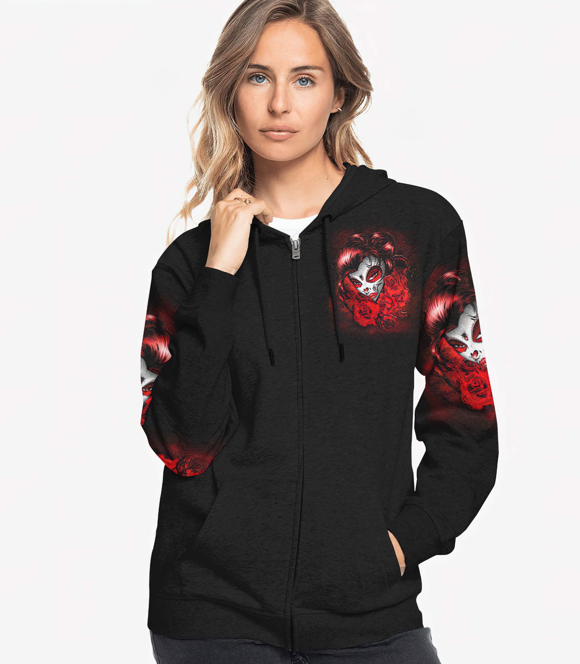 i-am-who-i-am-sugar-skull-all-over-print-2-hoodie