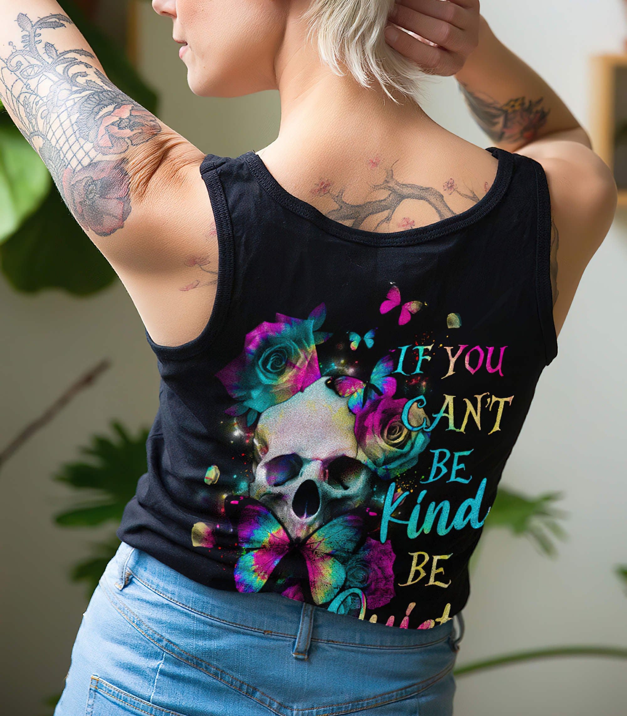 if-you-cant-be-kind-skull-all-over-print-tank-top