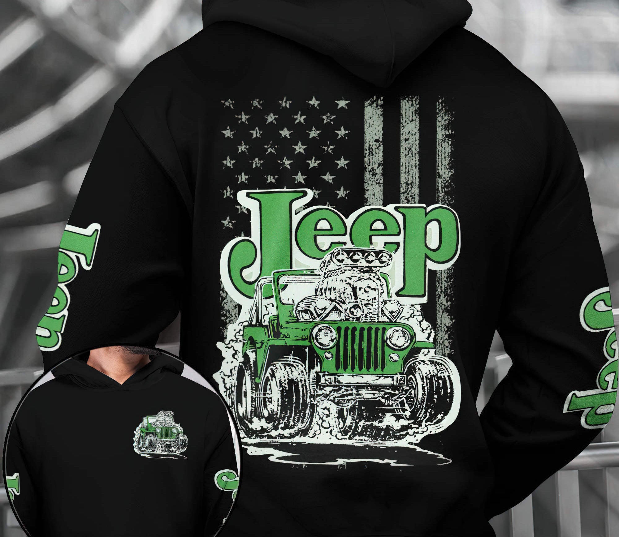 jeep-green-retro-hoodie