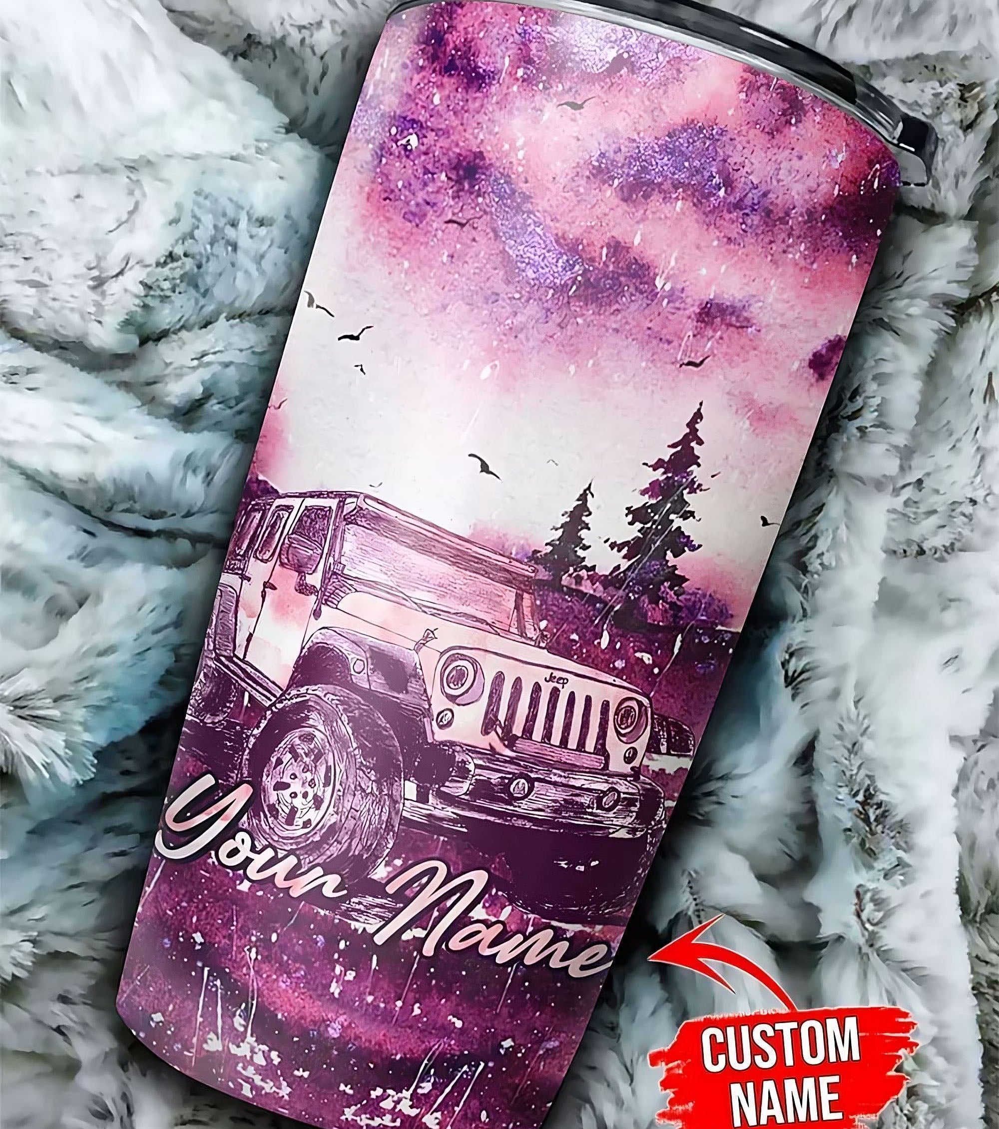 personalized-jeep-forest-art-tumbler