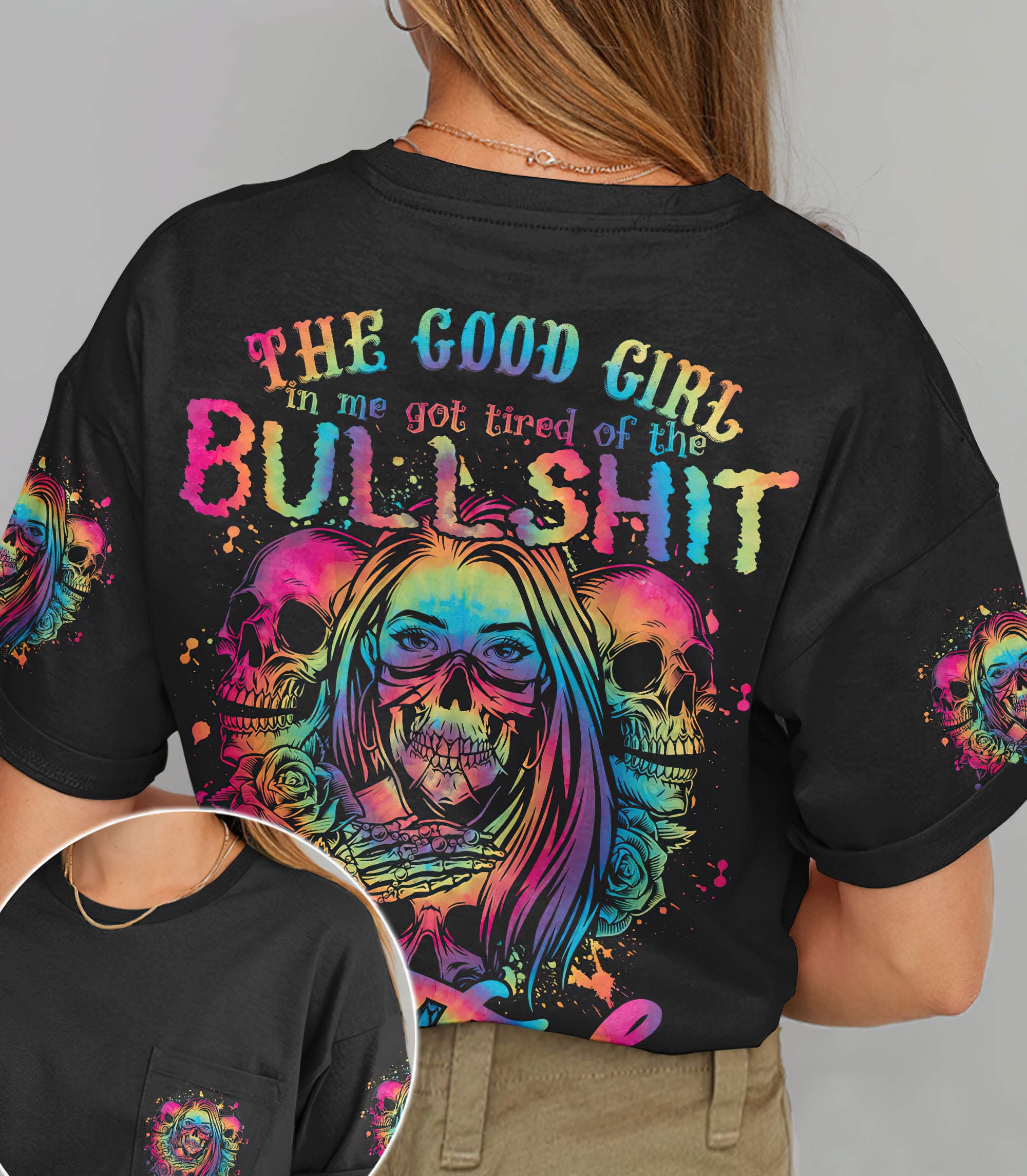 the-good-girl-in-me-got-tired-of-skull-tattoo-all-over-print-t-shirt