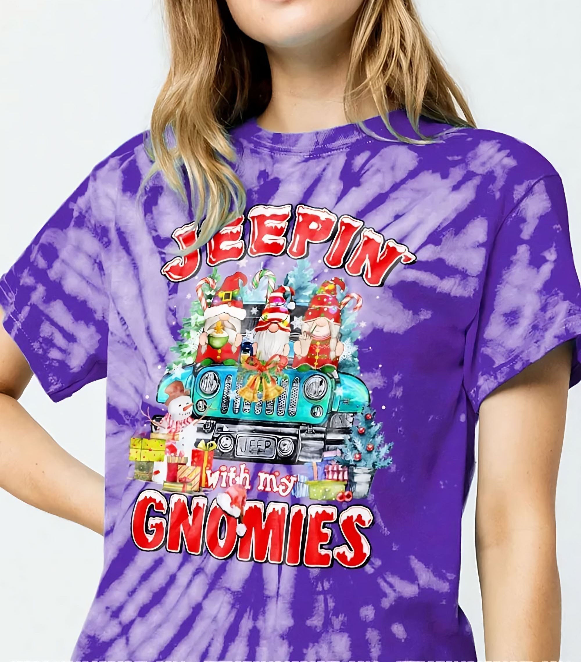 jeepin-with-my-gn-christmas-tie-dye-cotton-shirt-t-shirt