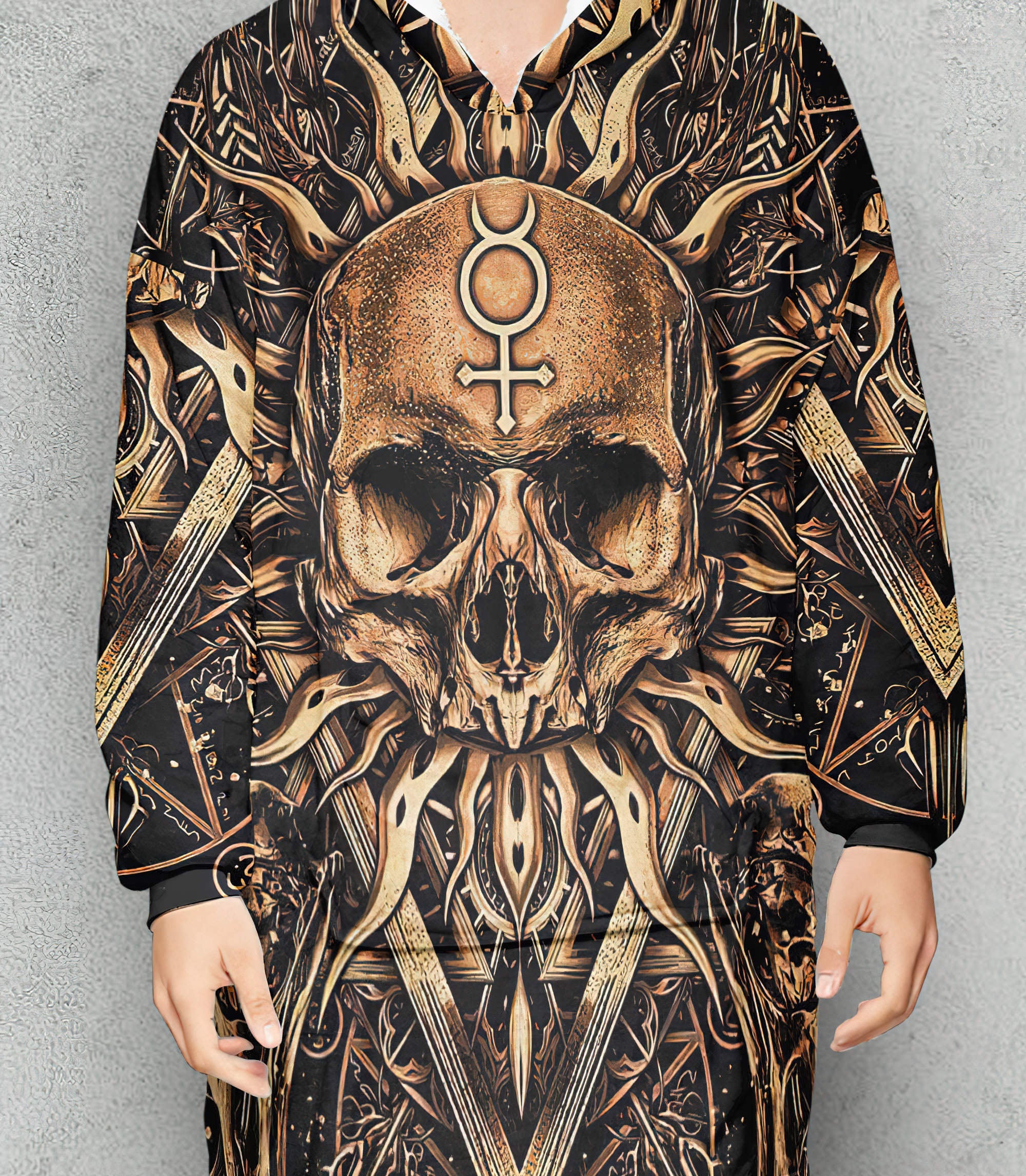 skull-evil-sherpa-blanket-hoodie-wearable-blanket-hoodie